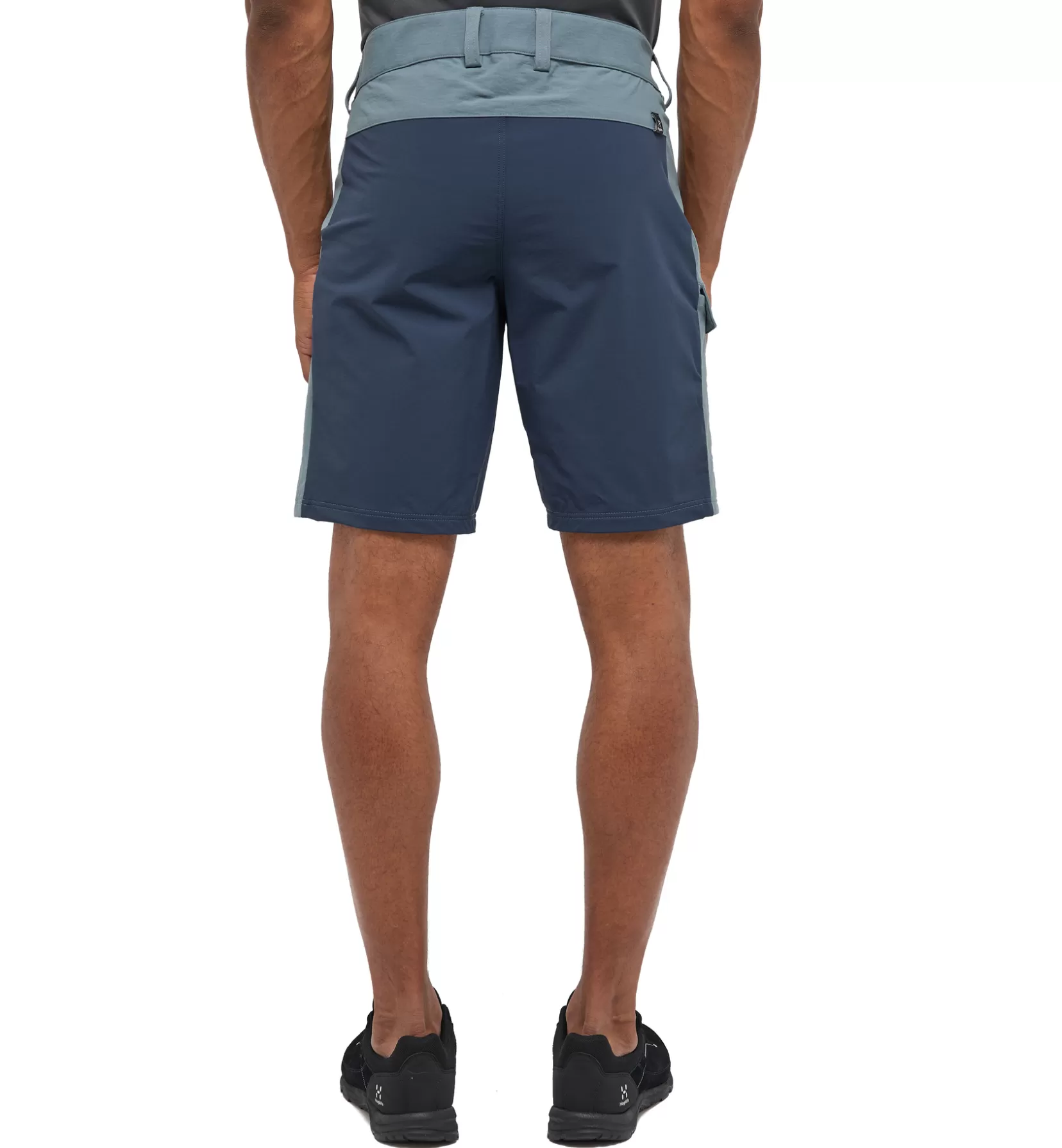 Cheap Haglöfs Mid Standard Shorts Men Steel blue/Tarn blue