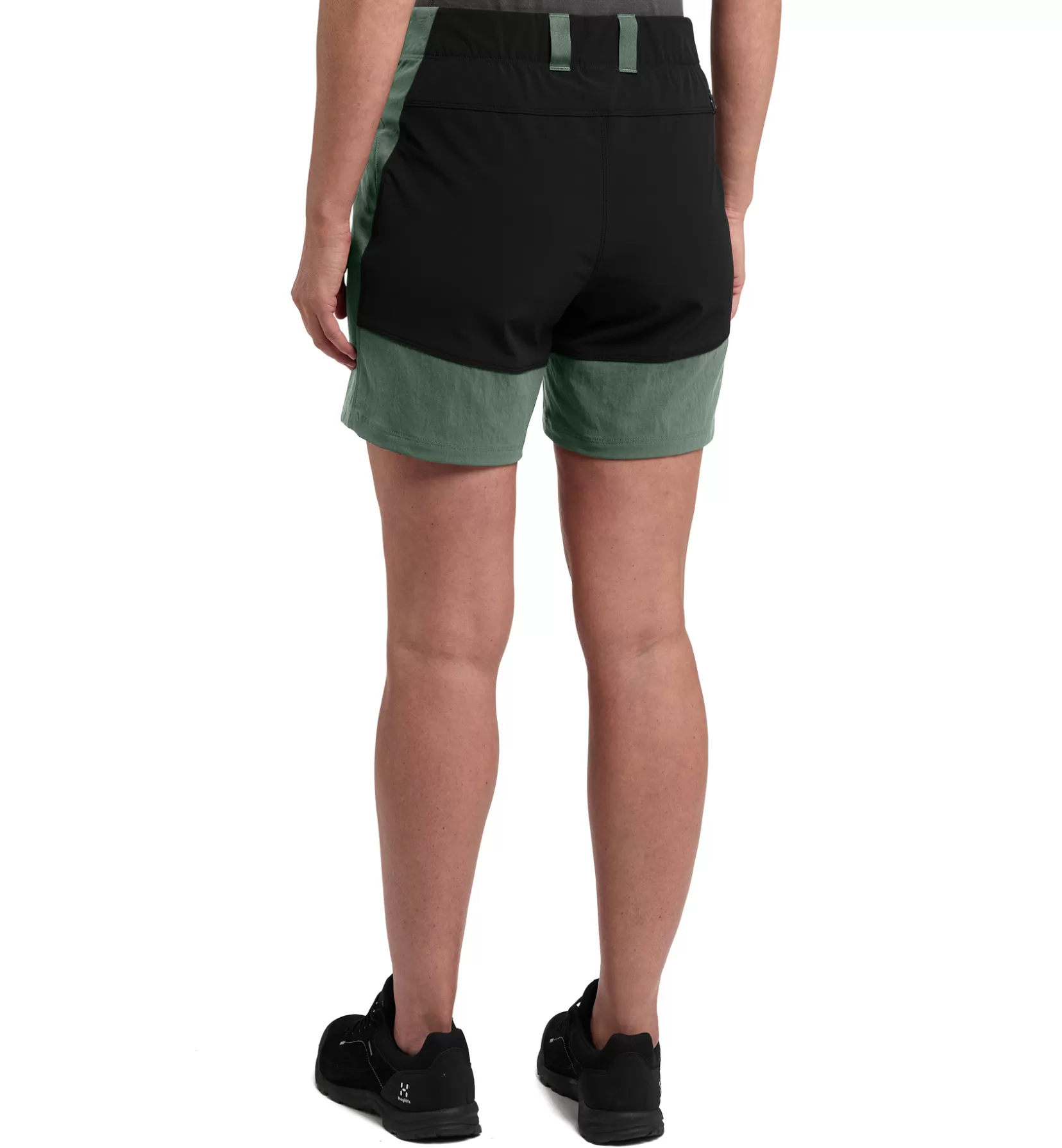 New Haglöfs Mid Standard Shorts Women Fjell green/True black