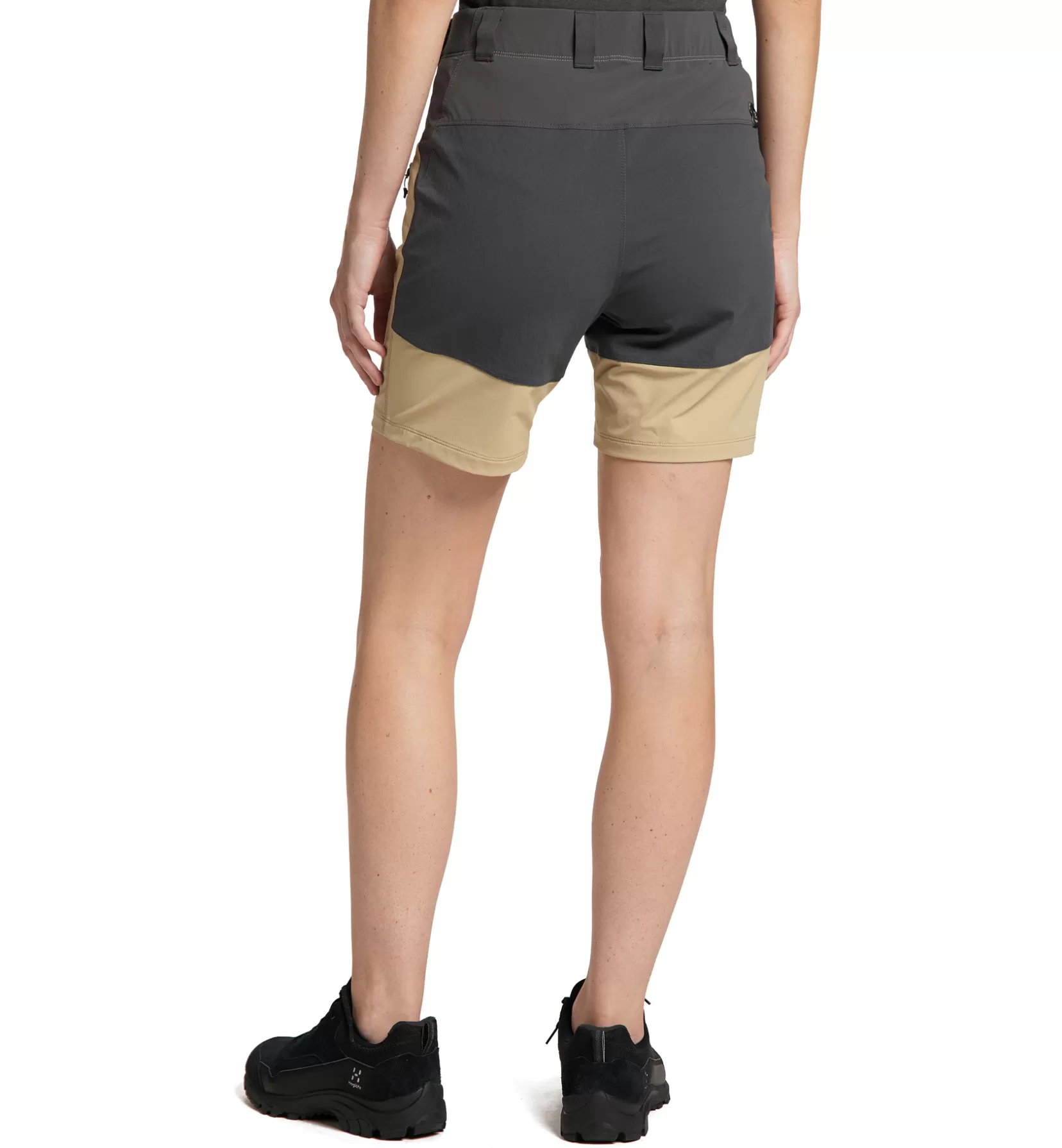 Hot Haglöfs Mid Standard Shorts Women Sand/Magnetite