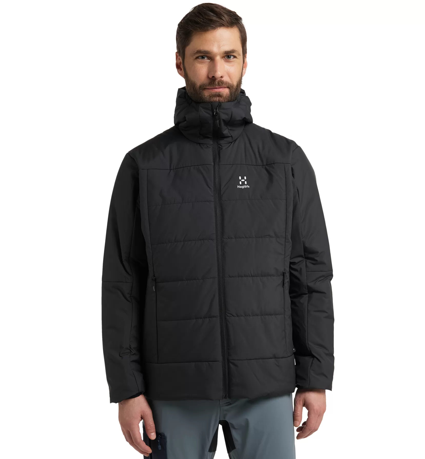 Cheap Haglöfs Mimic Silver Hood Men True Black