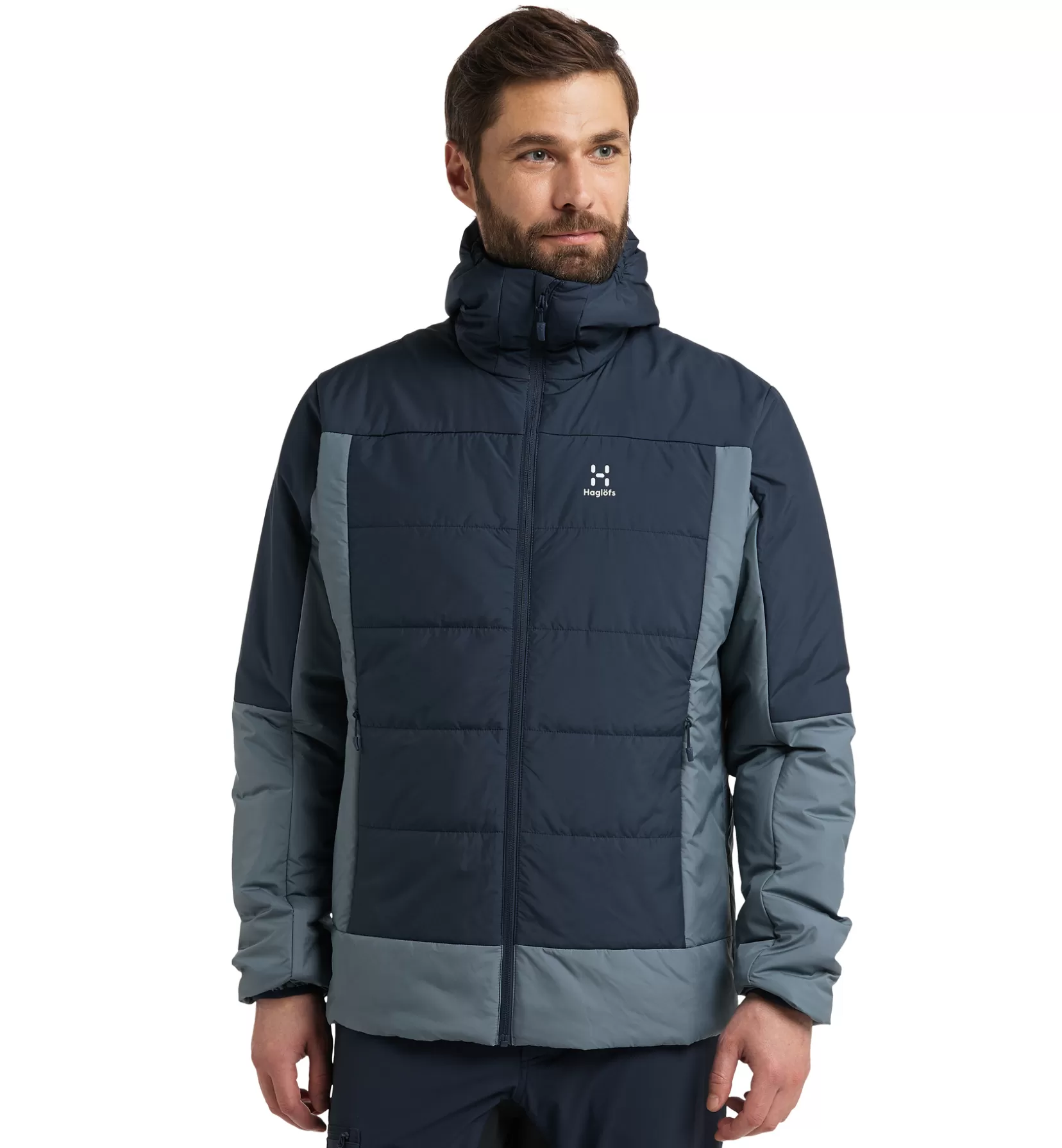 Flash Sale Haglöfs Mimic Silver Hood Men Steel blue/Tarn blue