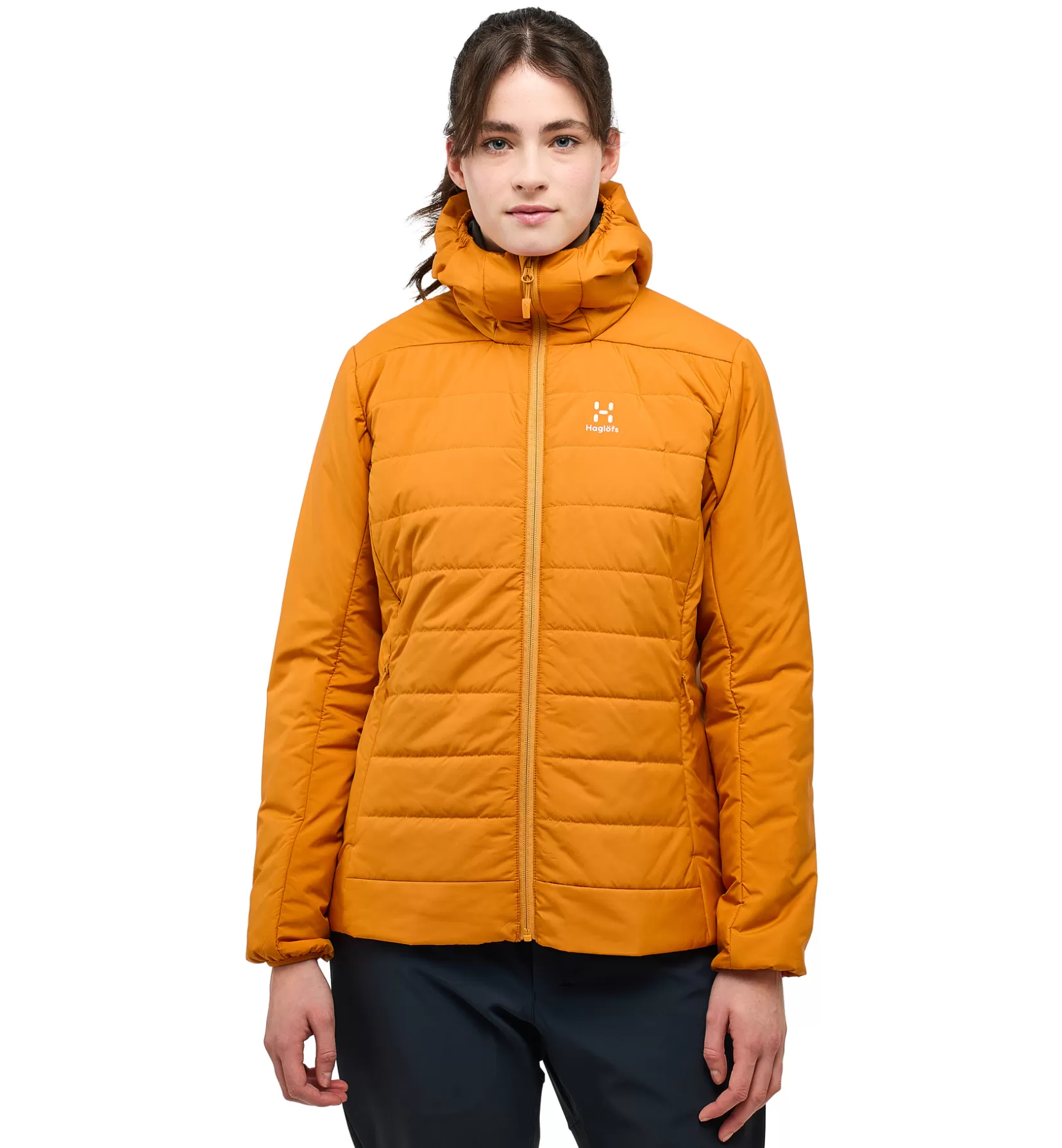 Outlet Haglöfs Mimic Silver Hood Women Desert Yellow