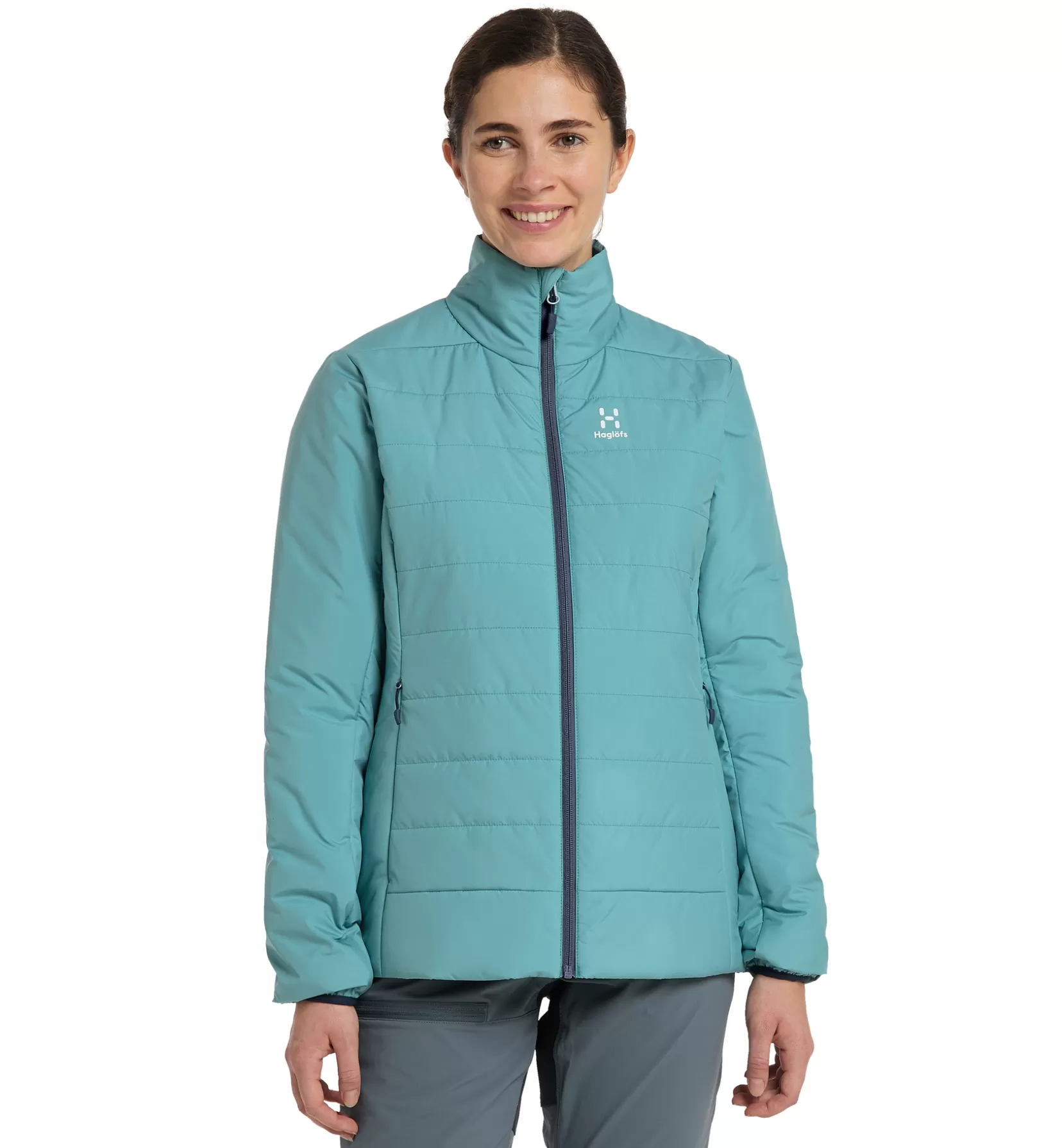 Fashion Haglöfs Mimic Silver Jacket Women Frost Blue
