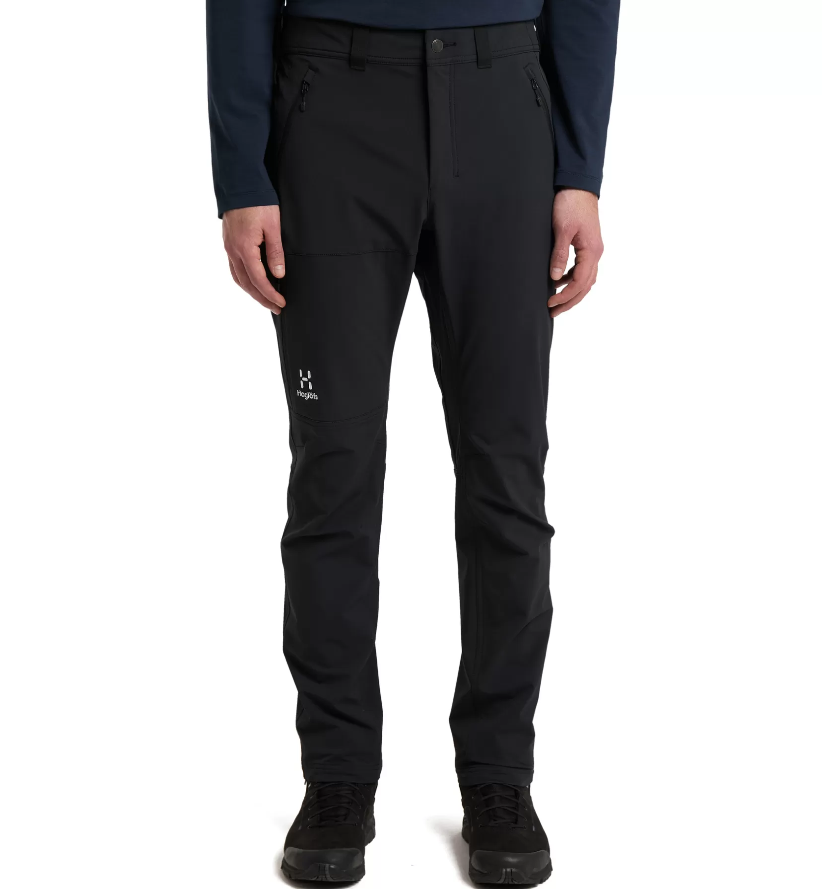 Cheap Haglöfs Morän Softshell Slim Pant Men True Black