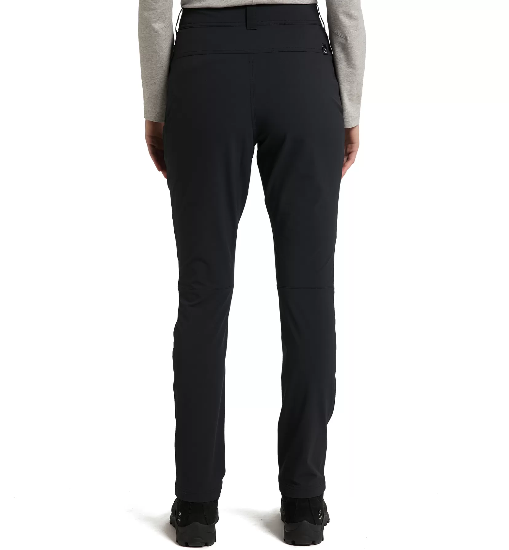 Shop Haglöfs Morän Softshell Slim Pant Women True Black