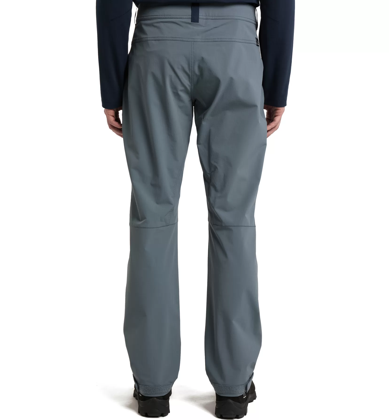 Shop Haglöfs Morän Softshell Standard Pant Men Steel Blue
