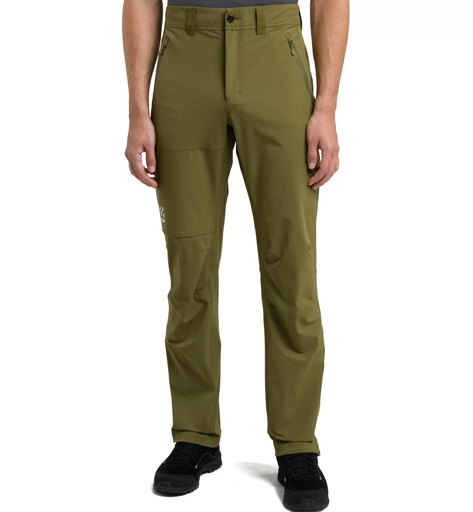 Outlet Haglöfs Move Softshell Standard Pant Men Olive Green