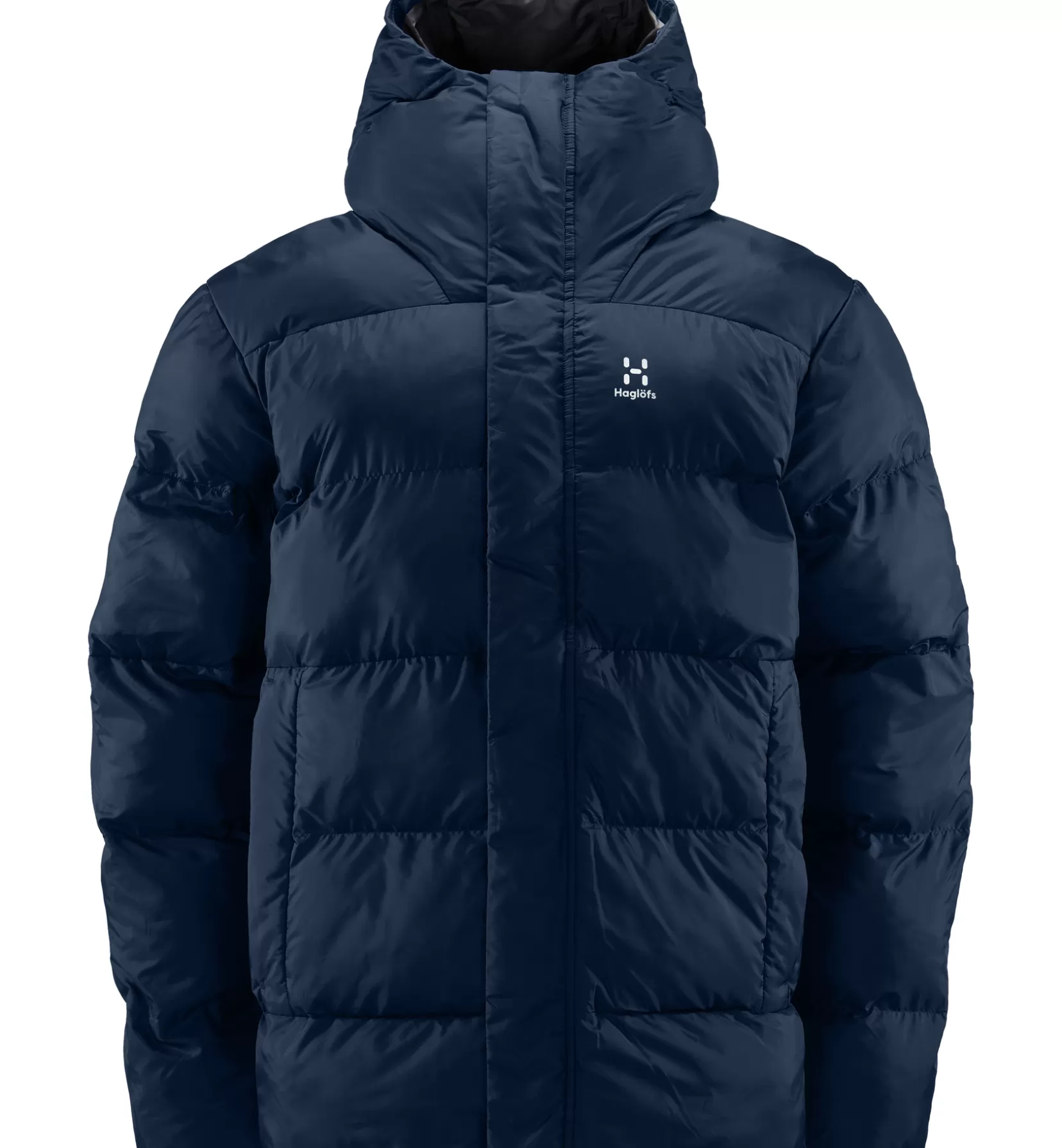 Hot Haglöfs Puffy Mimic Hood Men Tarn Blue