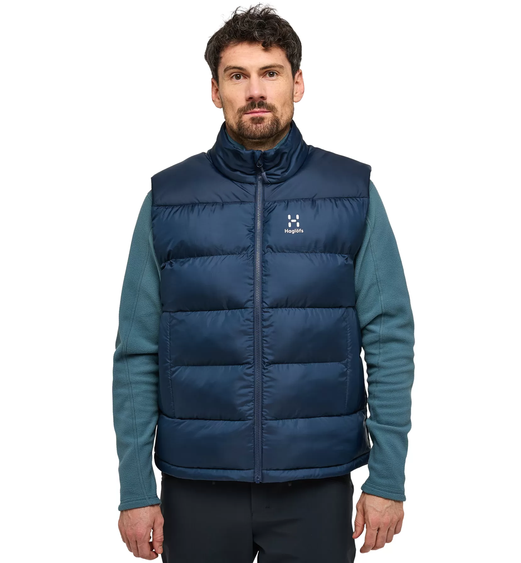 Cheap Haglöfs Puffy Mimic Vest Men Tarn Blue