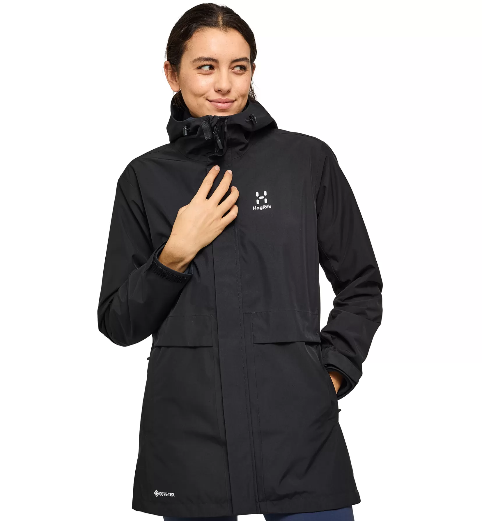 Fashion Haglöfs Reed GTX Parka Women True Black