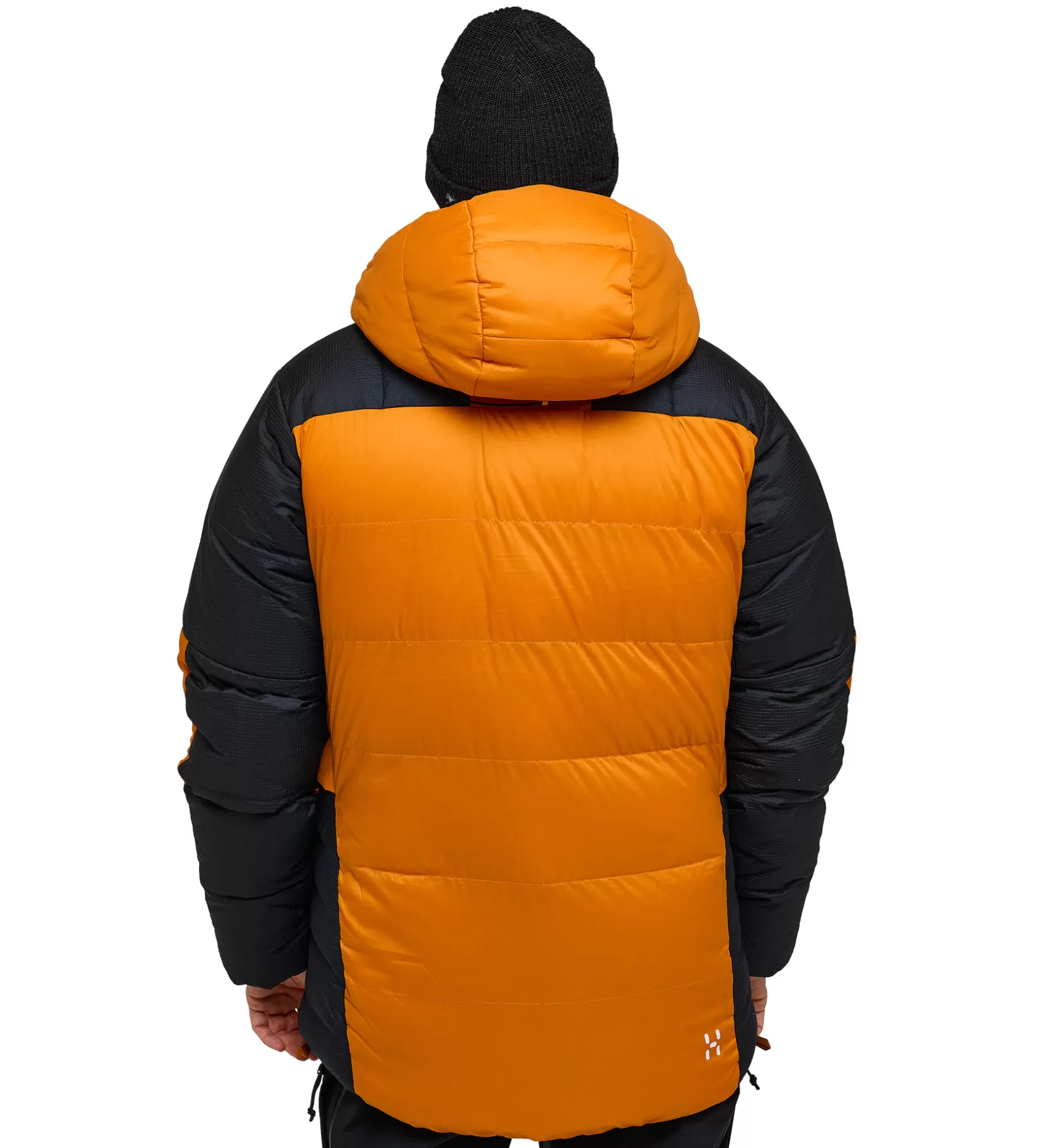 Sale Haglöfs Riksgränsen Down 850 Hood Men Desert yellow/True black