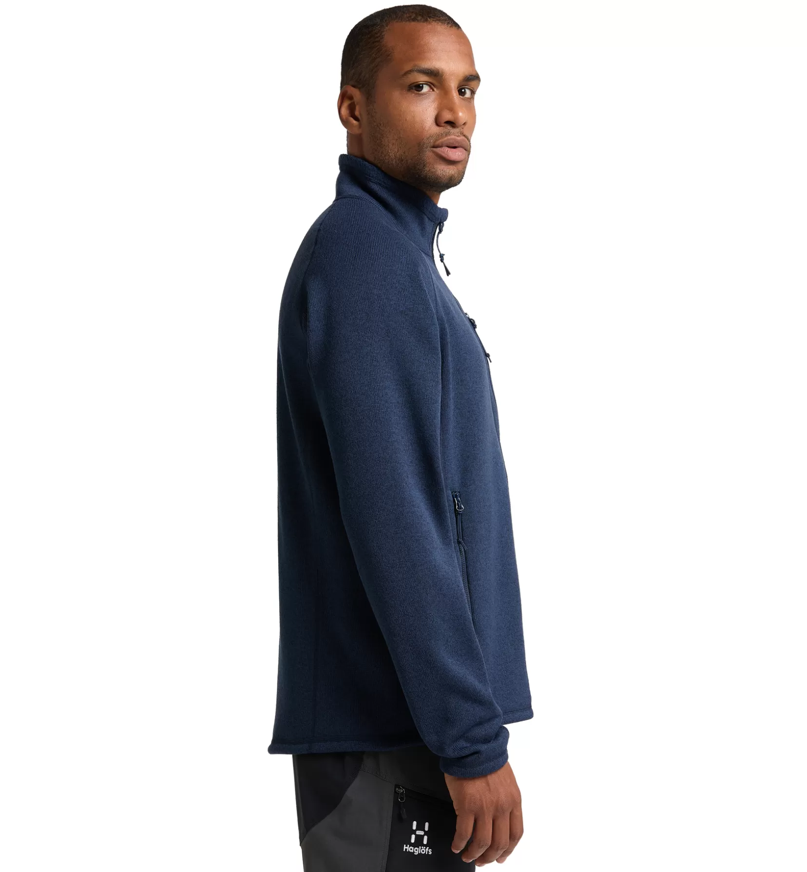 Cheap Haglöfs Risberg Jacket Men Tarn Blue Solid