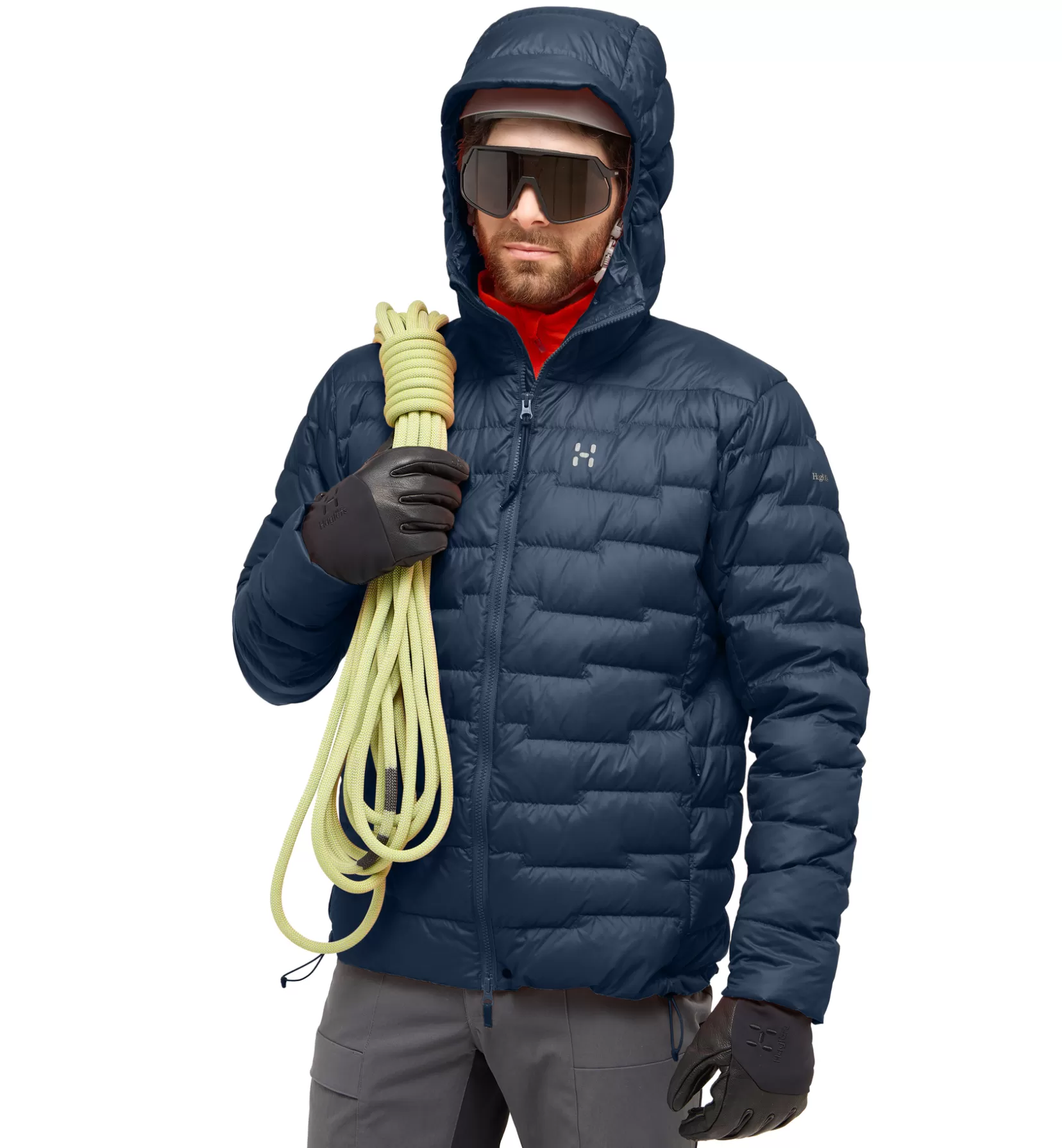 Flash Sale Haglöfs ROC Flash Down Hood Men Tarn Blue