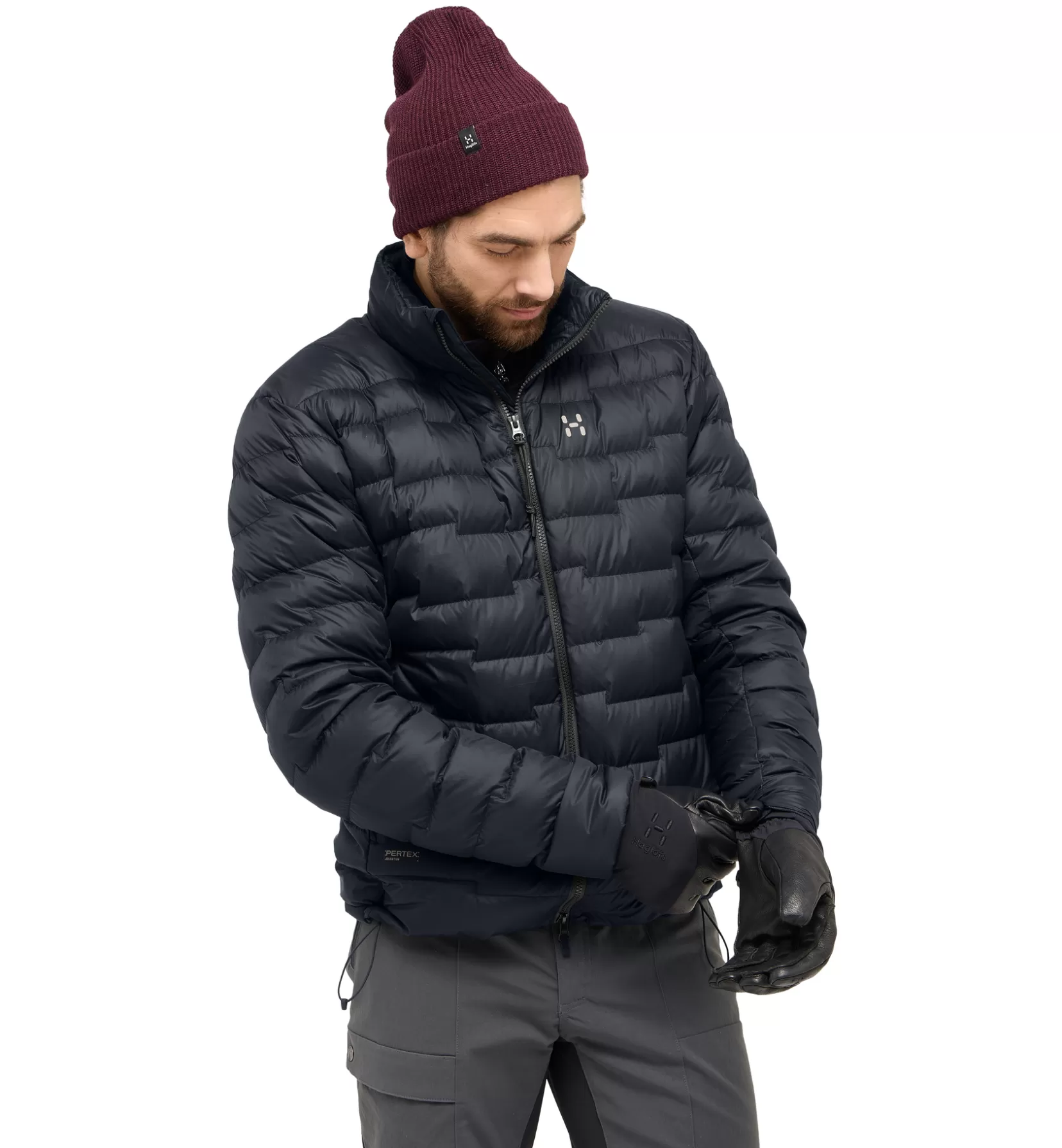 Clearance Haglöfs ROC Flash Down Jacket Men True Black