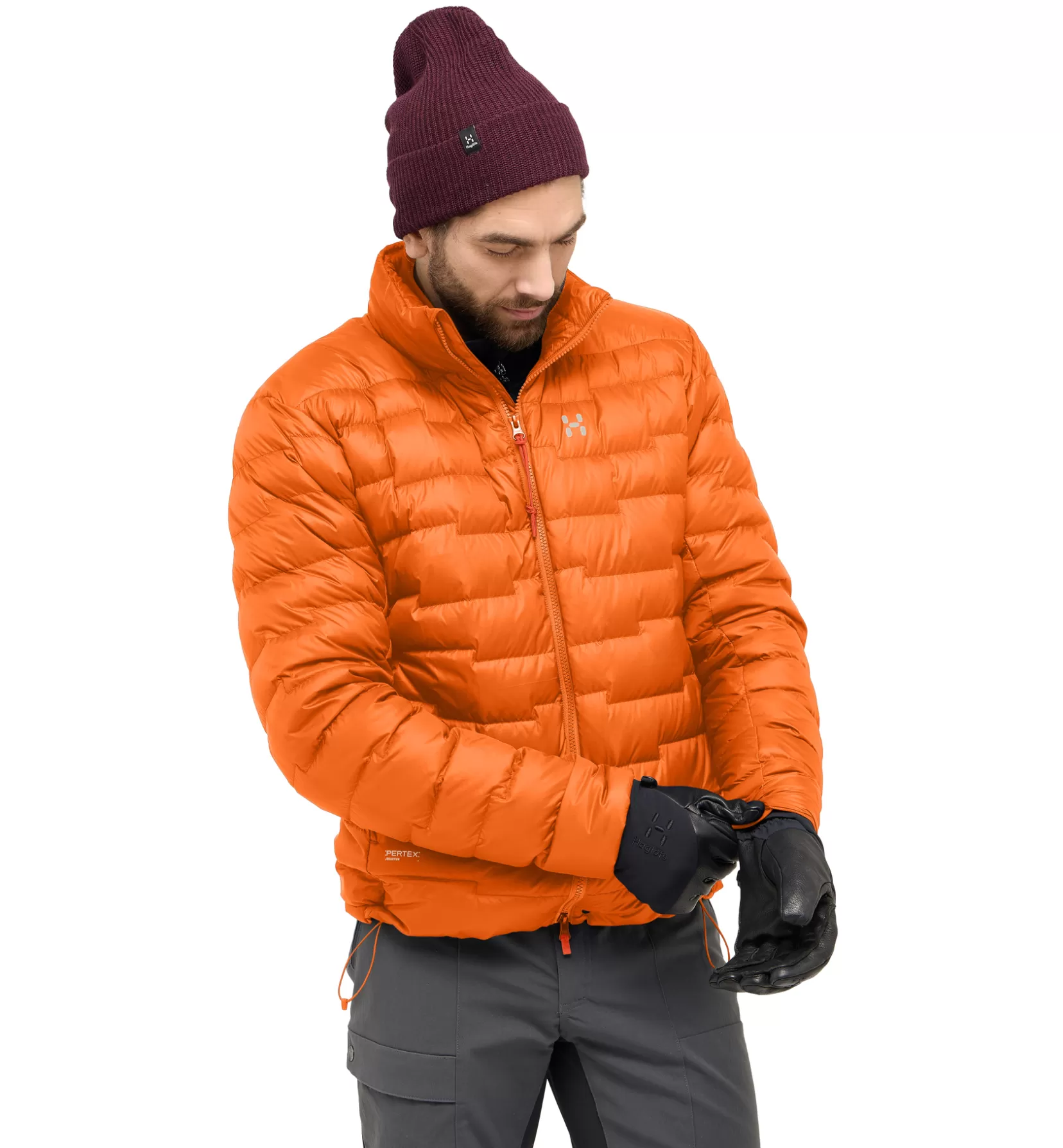 Flash Sale Haglöfs ROC Flash Down Jacket Men Blaze Orange