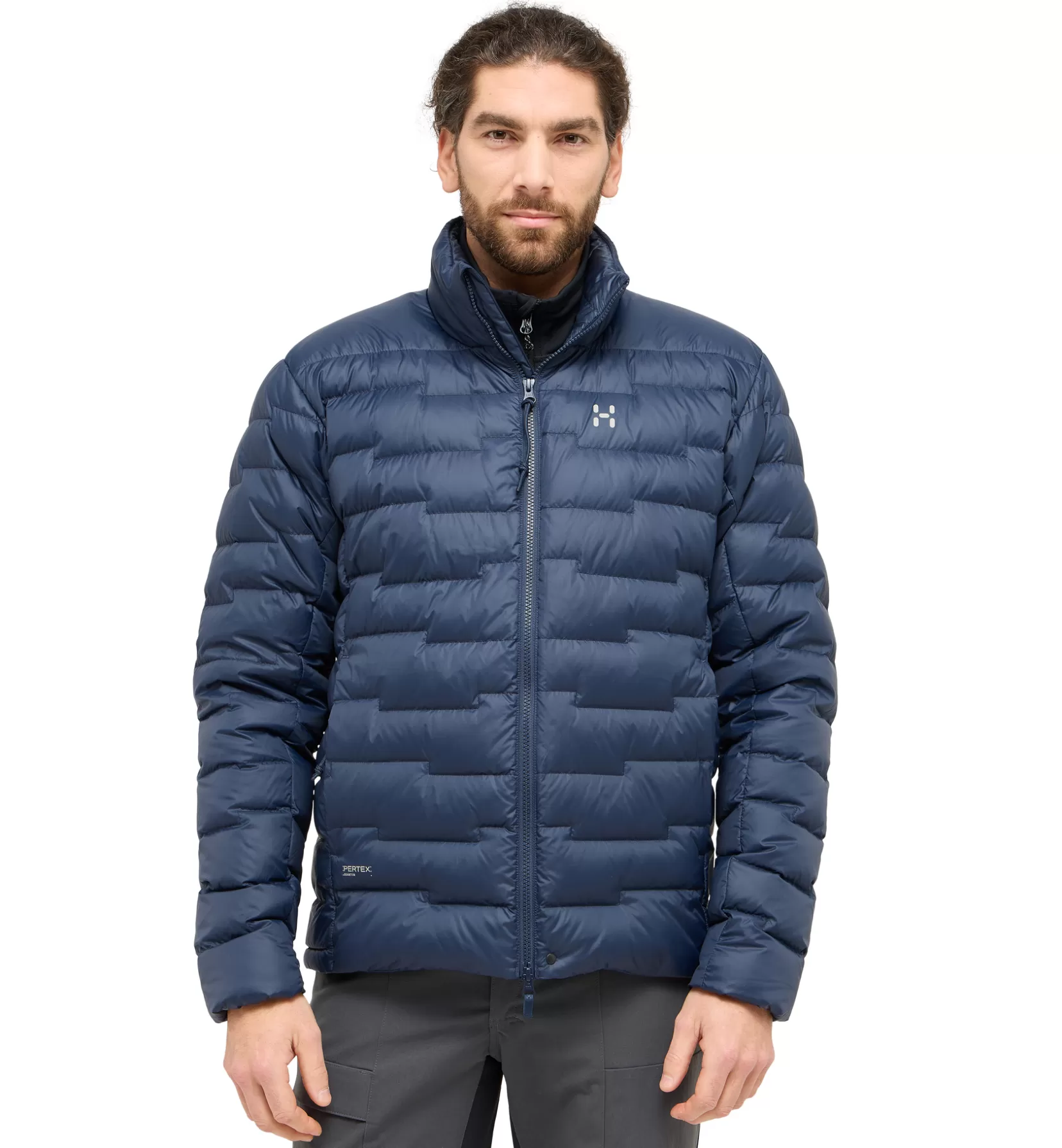 Clearance Haglöfs ROC Flash Down Jacket Men Tarn Blue