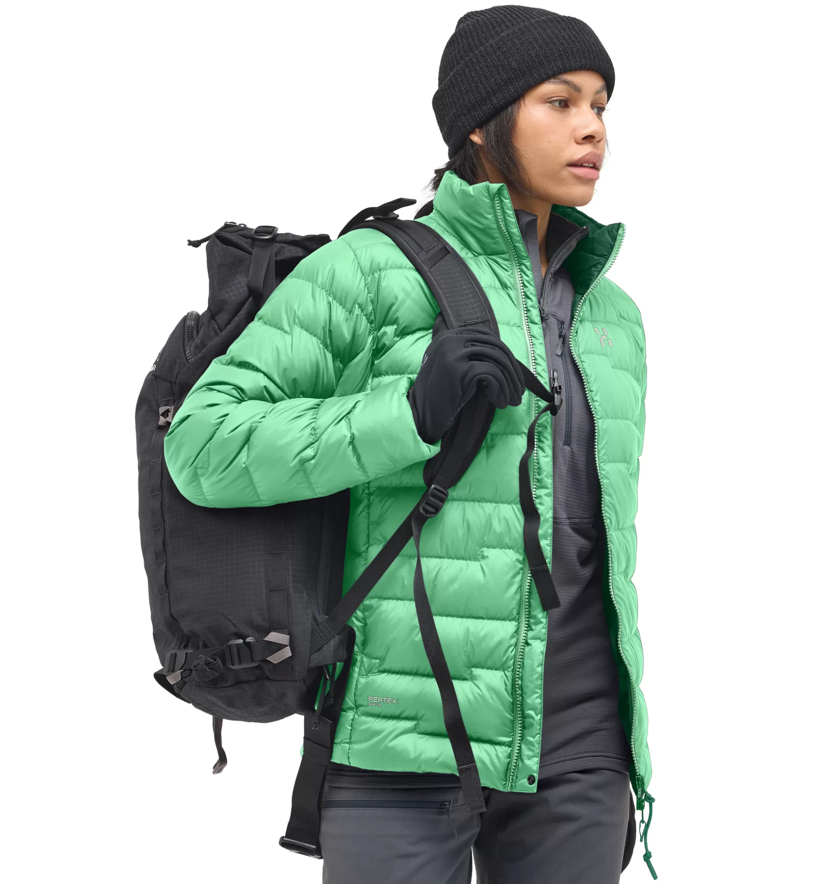 Clearance Haglöfs ROC Flash Down Jacket Women Mint Stone