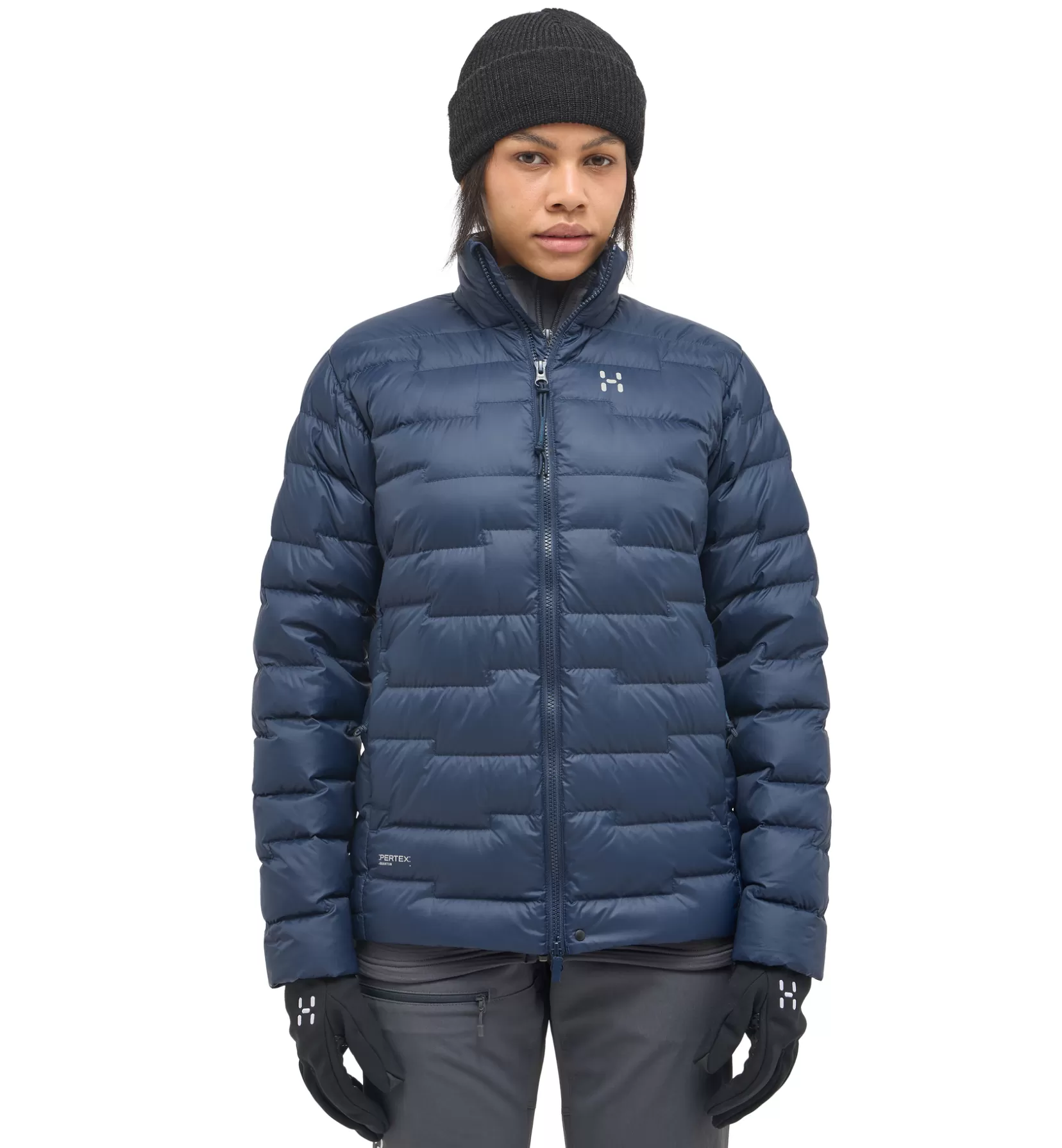 Shop Haglöfs ROC Flash Down Jacket Women Tarn Blue