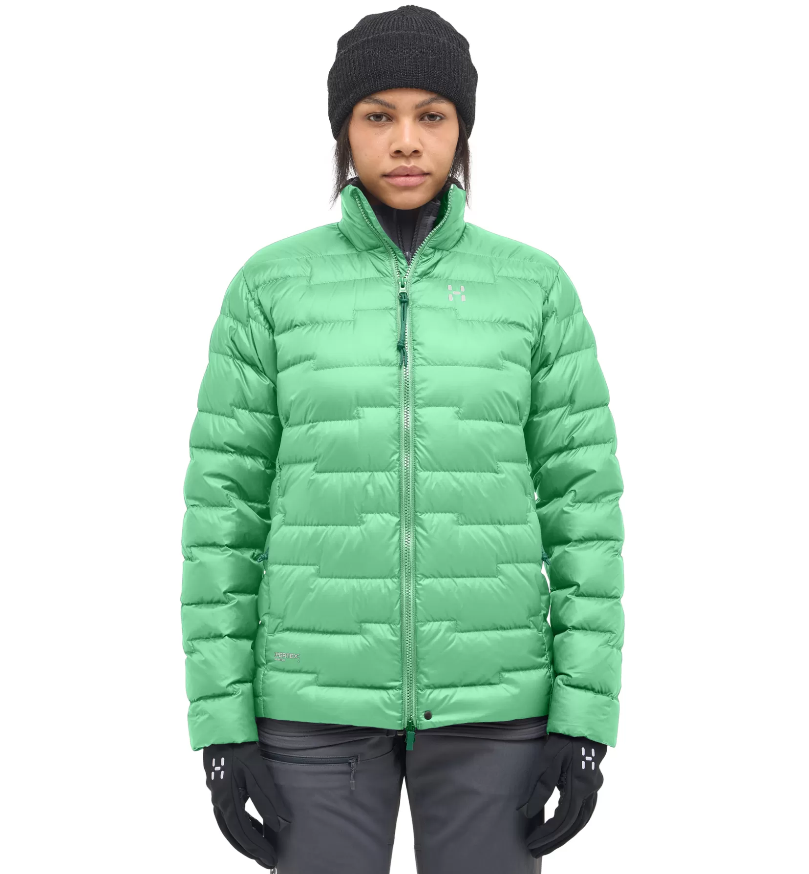 Clearance Haglöfs ROC Flash Down Jacket Women Mint Stone