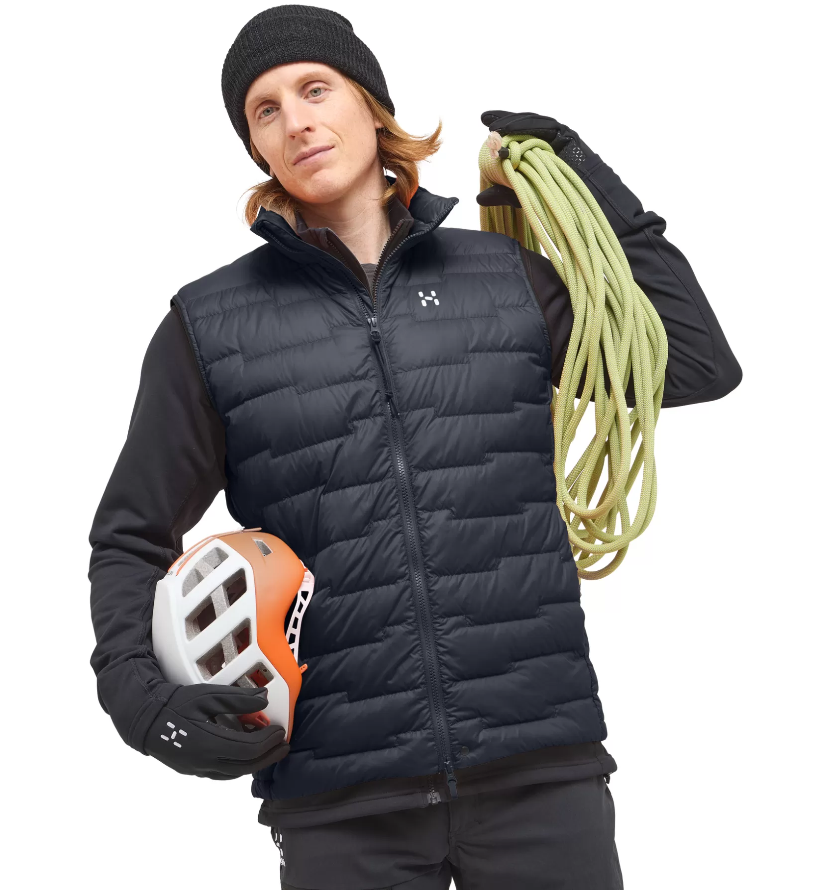 New Haglöfs ROC Flash Down Vest Men True Black