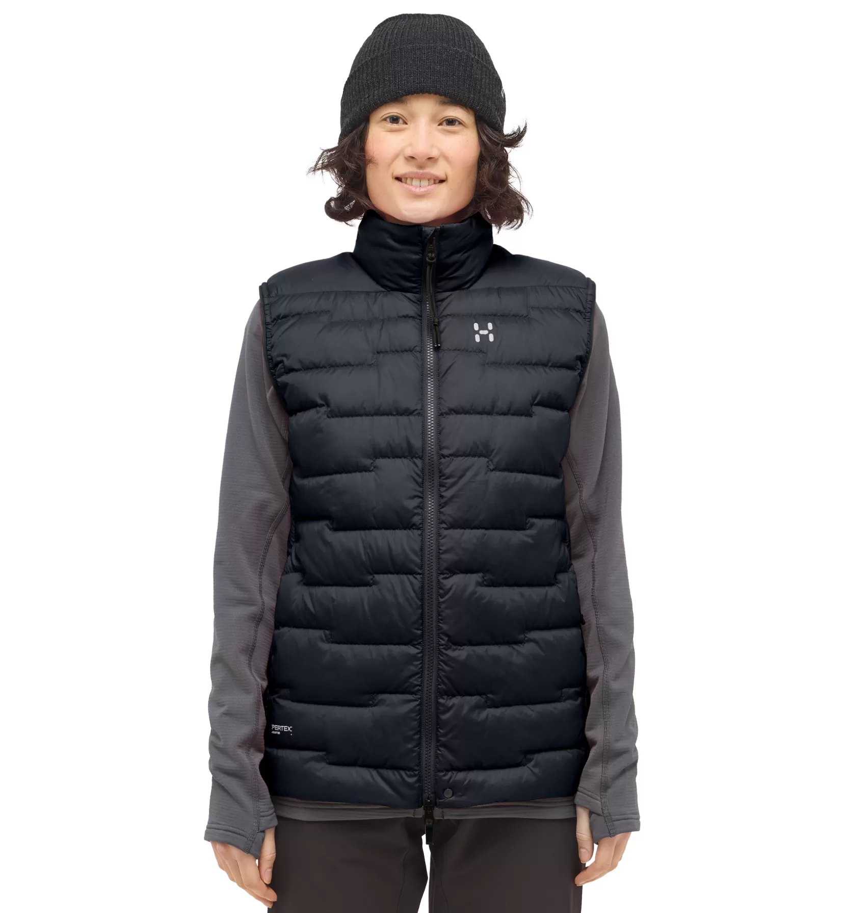 Sale Haglöfs ROC Flash Down Vest Women True Black