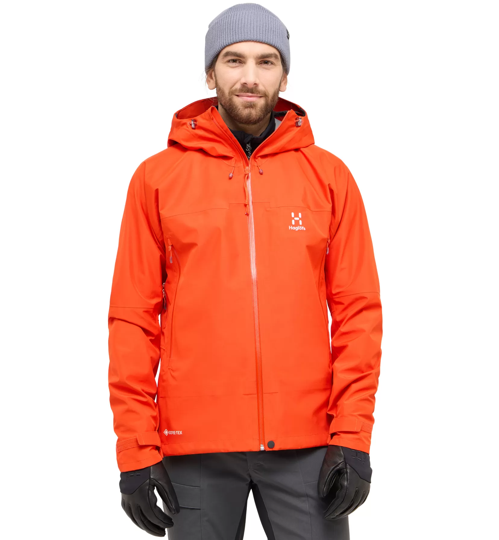 New Haglöfs ROC Flash GTX Jacket Men Habanero