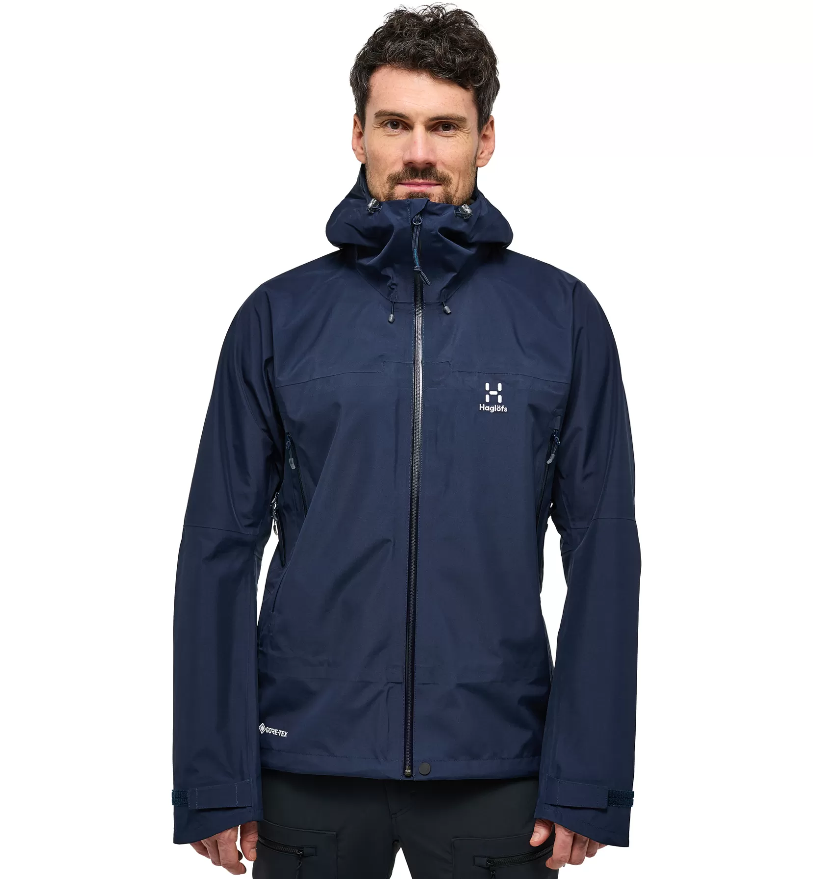 Sale Haglöfs ROC Flash GTX Jacket Men Tarn Blue