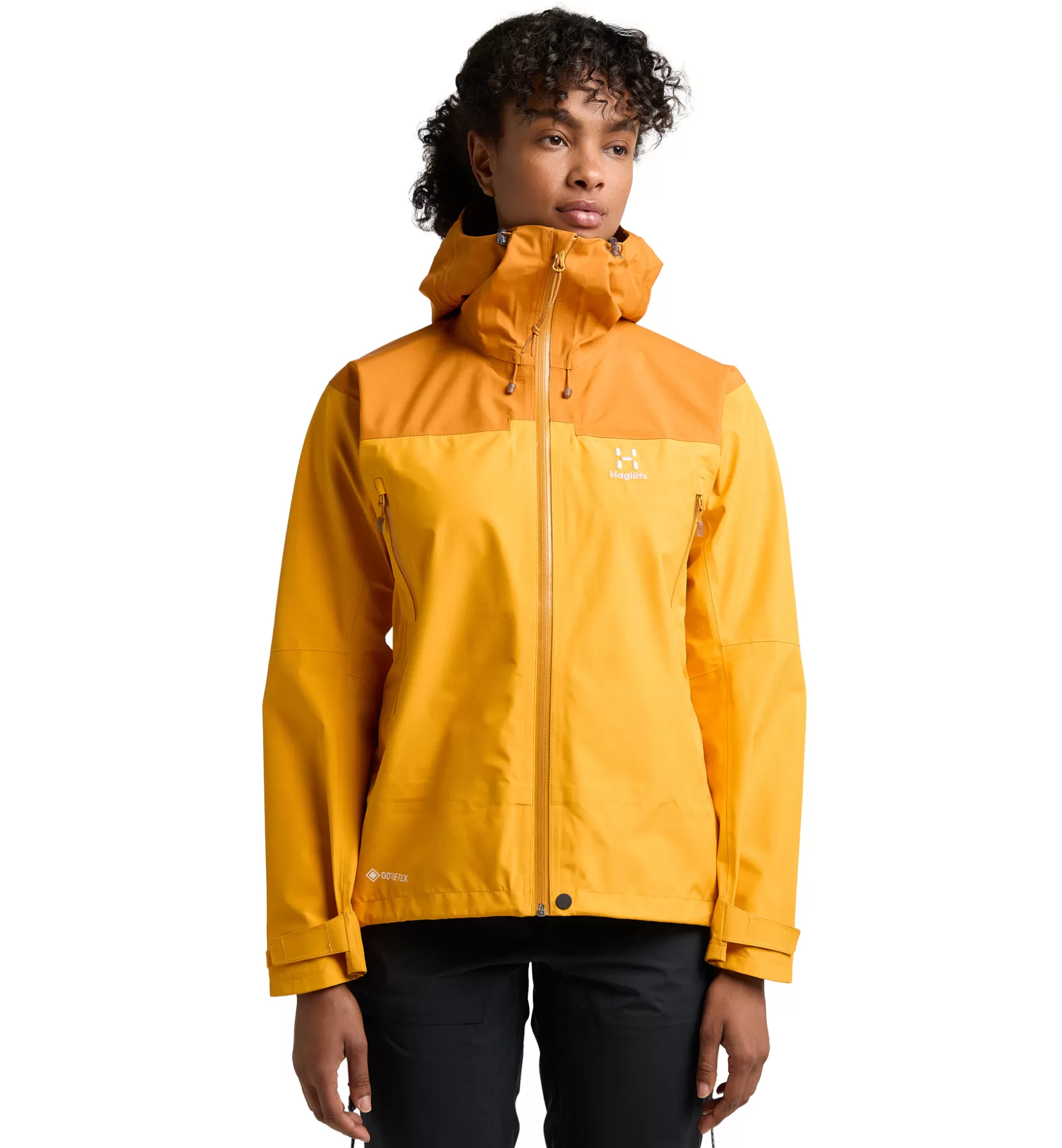 Hot Haglöfs ROC Flash GTX Jacket Women Sunny Yellow/Desert Yellow