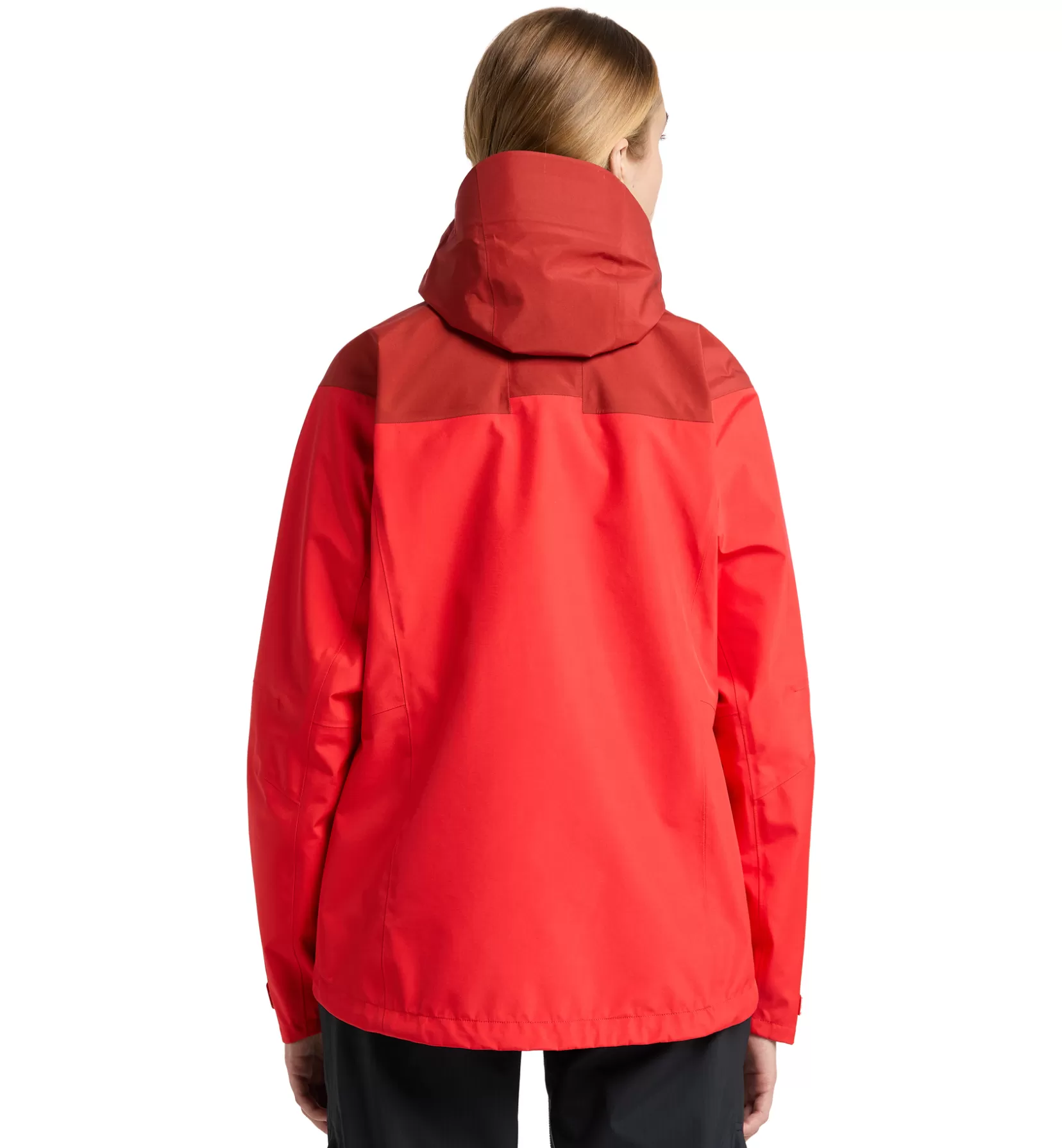 Clearance Haglöfs ROC Flash GTX Jacket Women Poppy red/Corrosion
