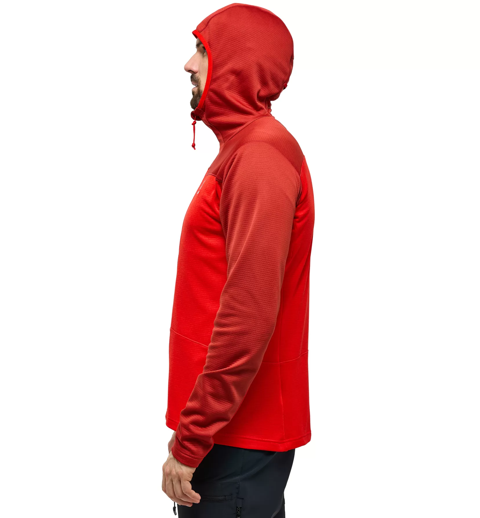 Online Haglöfs ROC Flash Mid Hood Men Corrosion/Zenith red