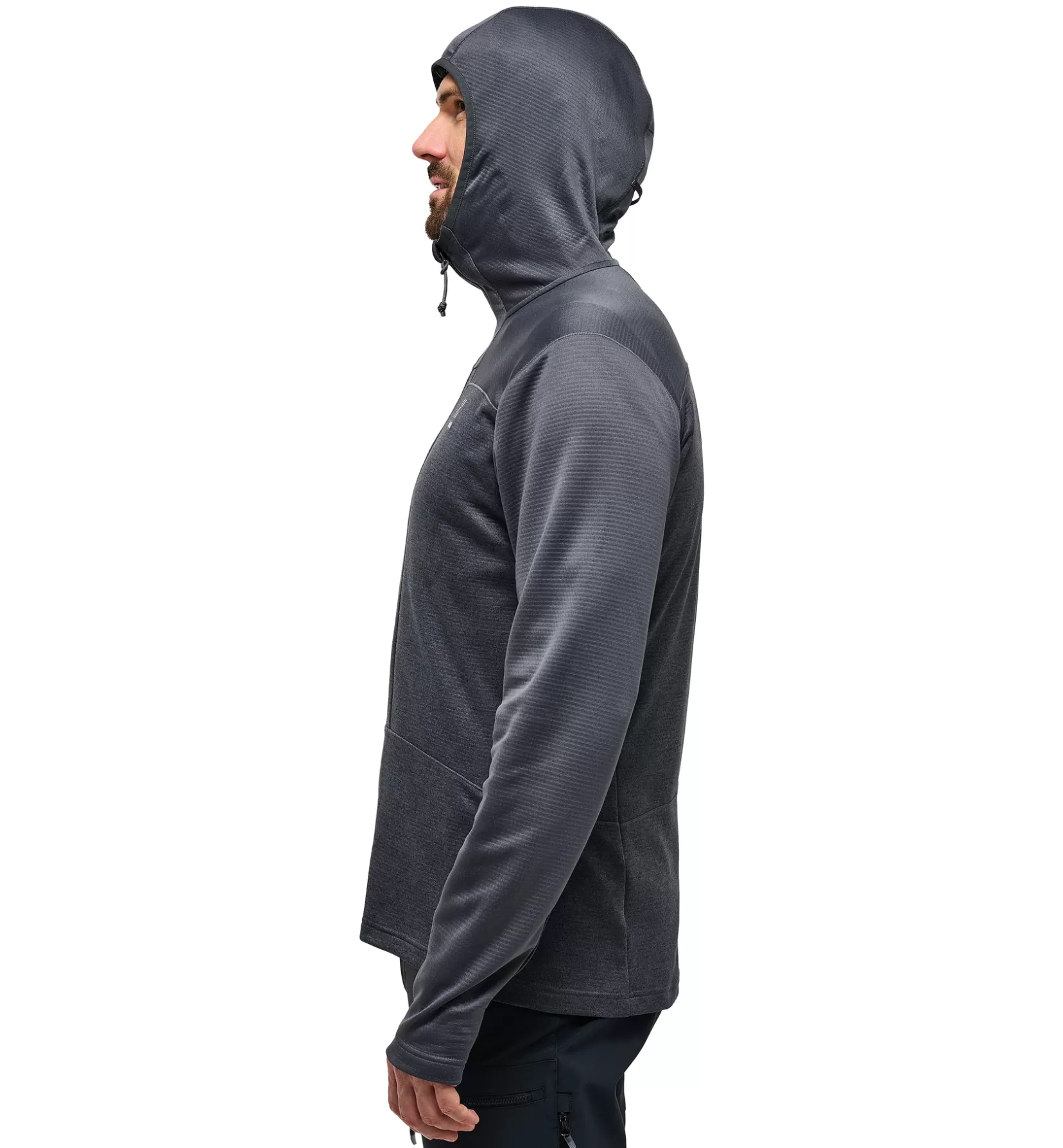 Outlet Haglöfs ROC Flash Mid Hood Men Magnetite