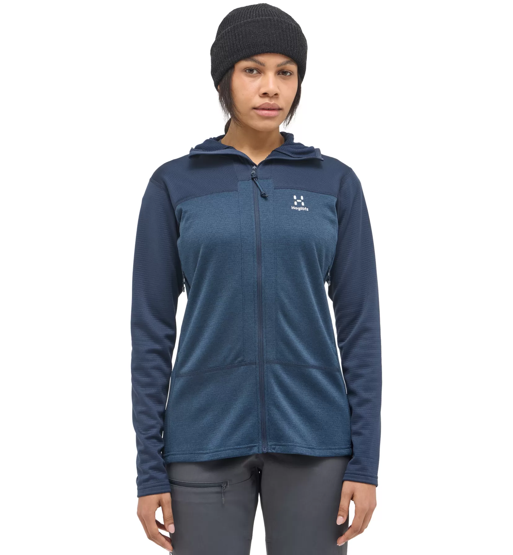 Clearance Haglöfs ROC Flash Mid Hood Women Tarn Blue