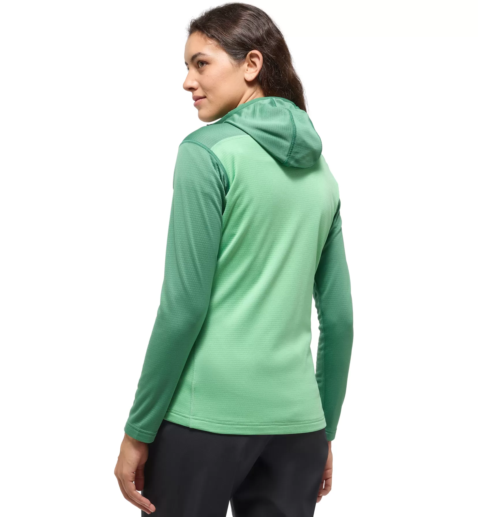 Cheap Haglöfs ROC Flash Mid Hood Women Dk Jelly Green/Mint Stone
