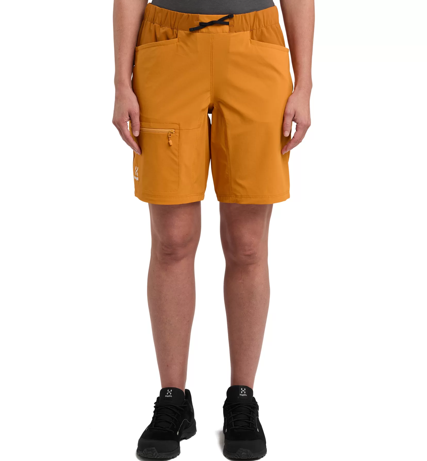 Best Haglöfs ROC Lite Standard Shorts Women Desert yellow/Golden brown
