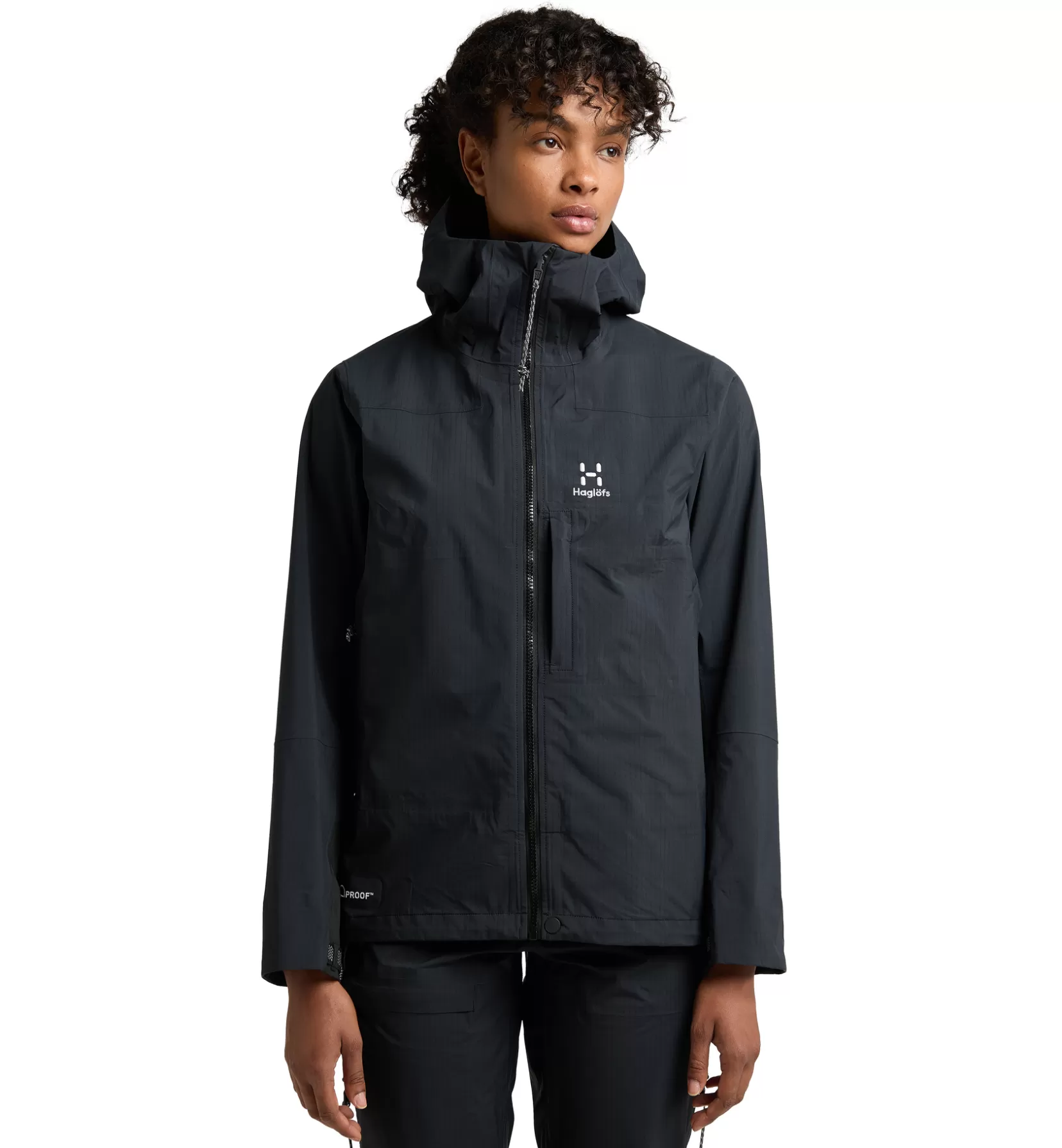 Best Sale Haglöfs ROC Mono Proof Jacket Women True Black