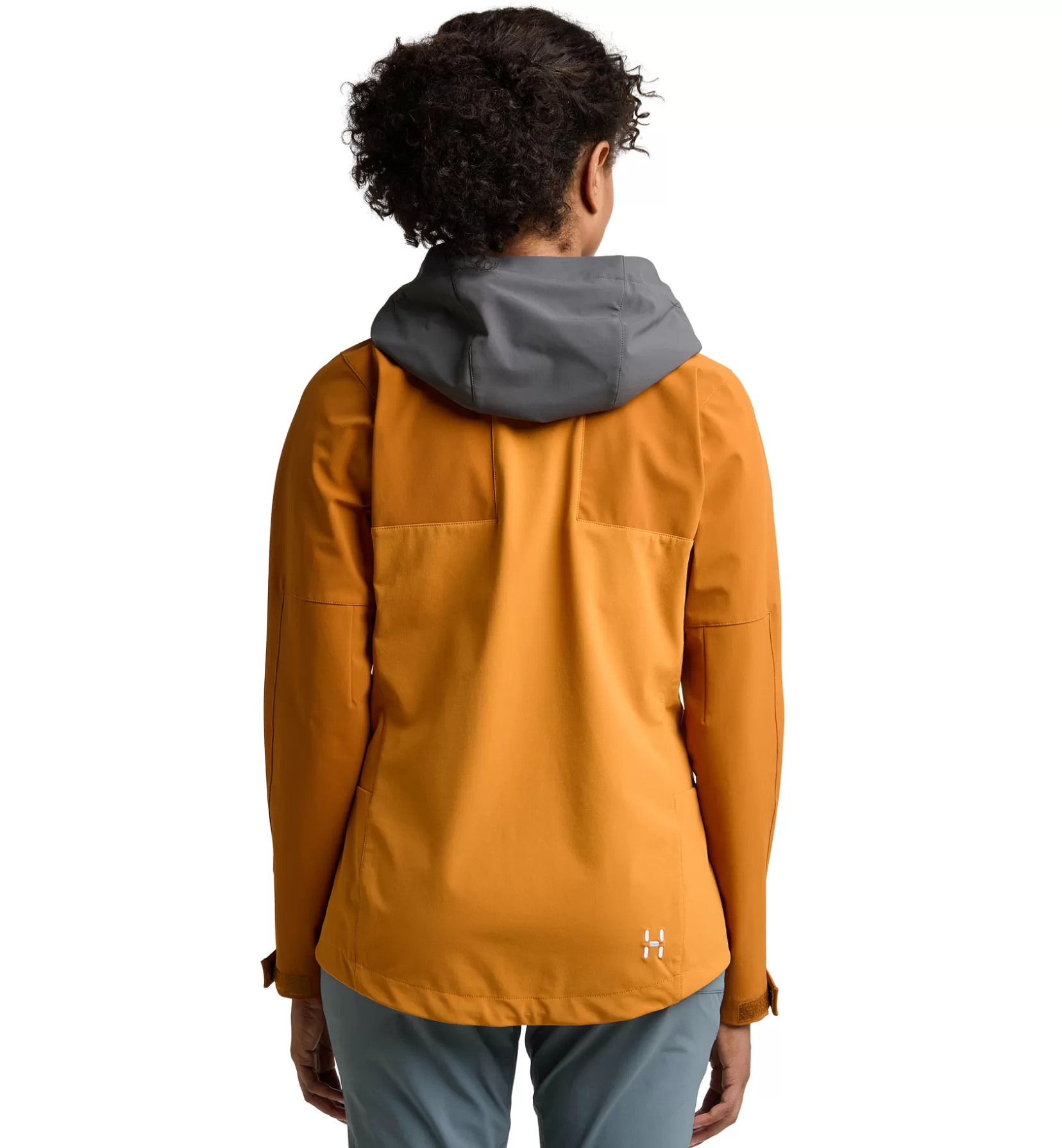 Shop Haglöfs Roc Sight Softshell Jacket Women Desert yellow/Golden brown