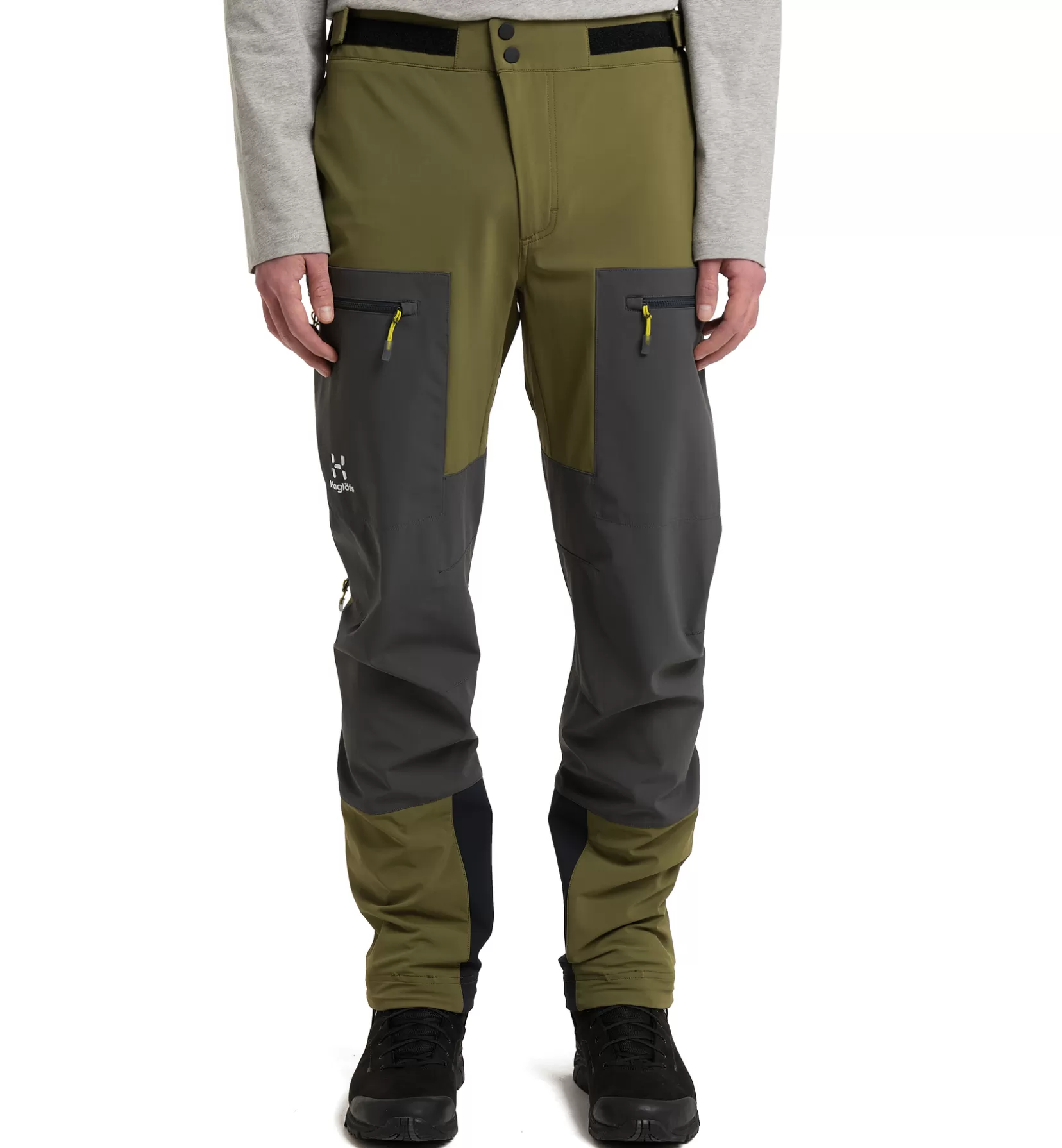 Flash Sale Haglöfs Roc Sight Softshell Pant Men Olive green/Magnetite