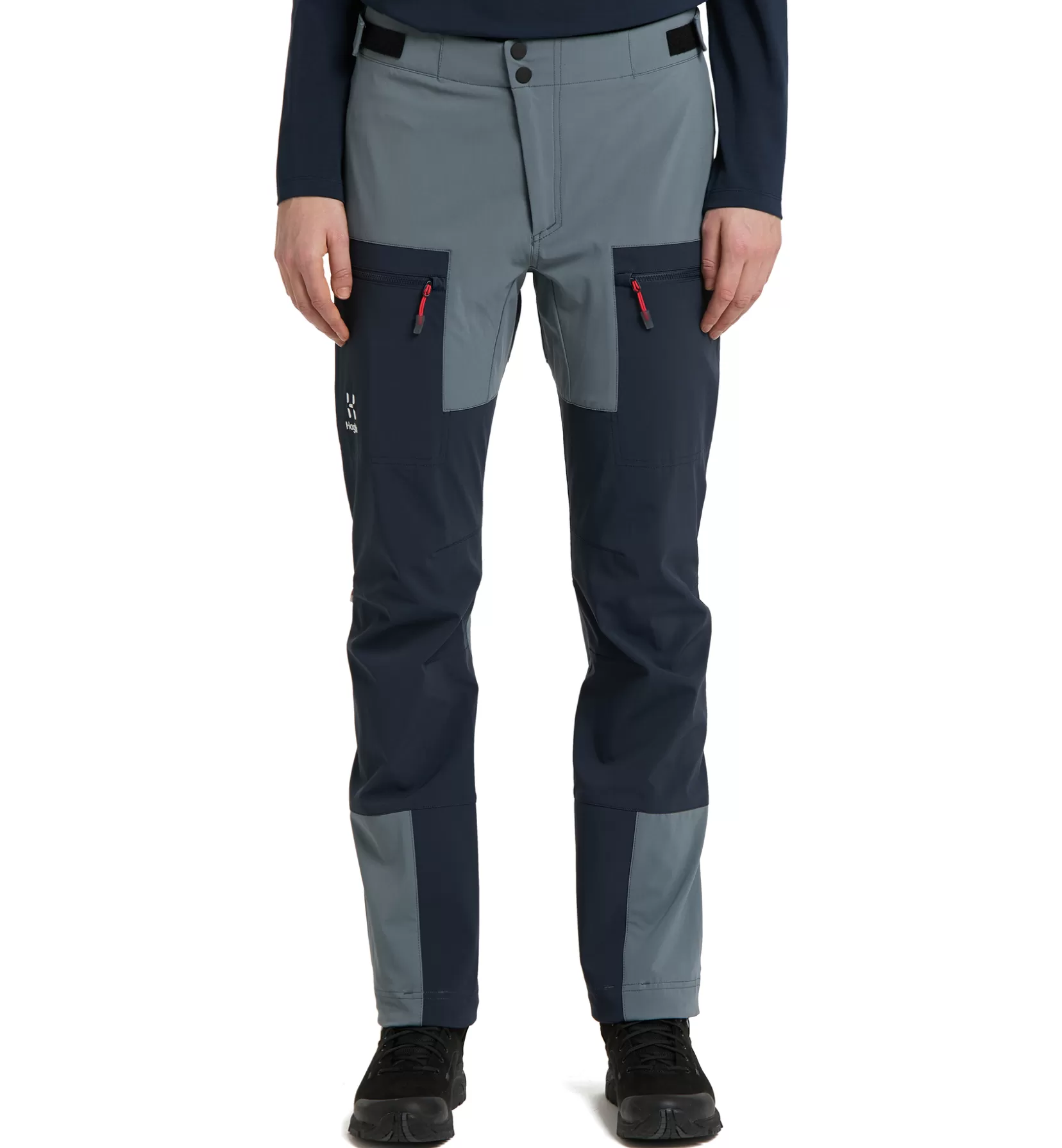 Hot Haglöfs Roc Sight Softshell Pant Women Steel blue/Tarn blue