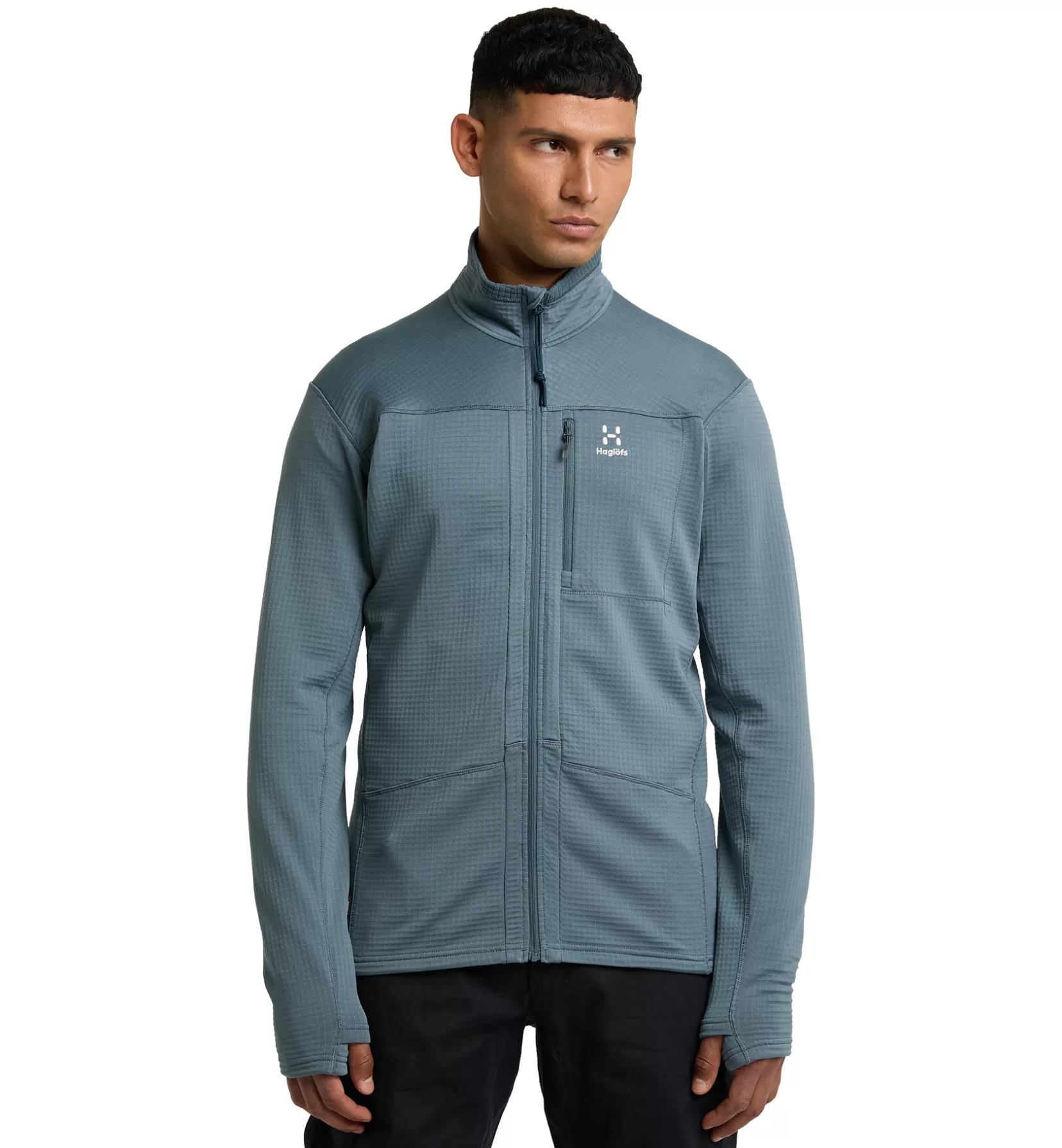 Store Haglöfs ROC Spitz Mid Jacket Men Steel Blue