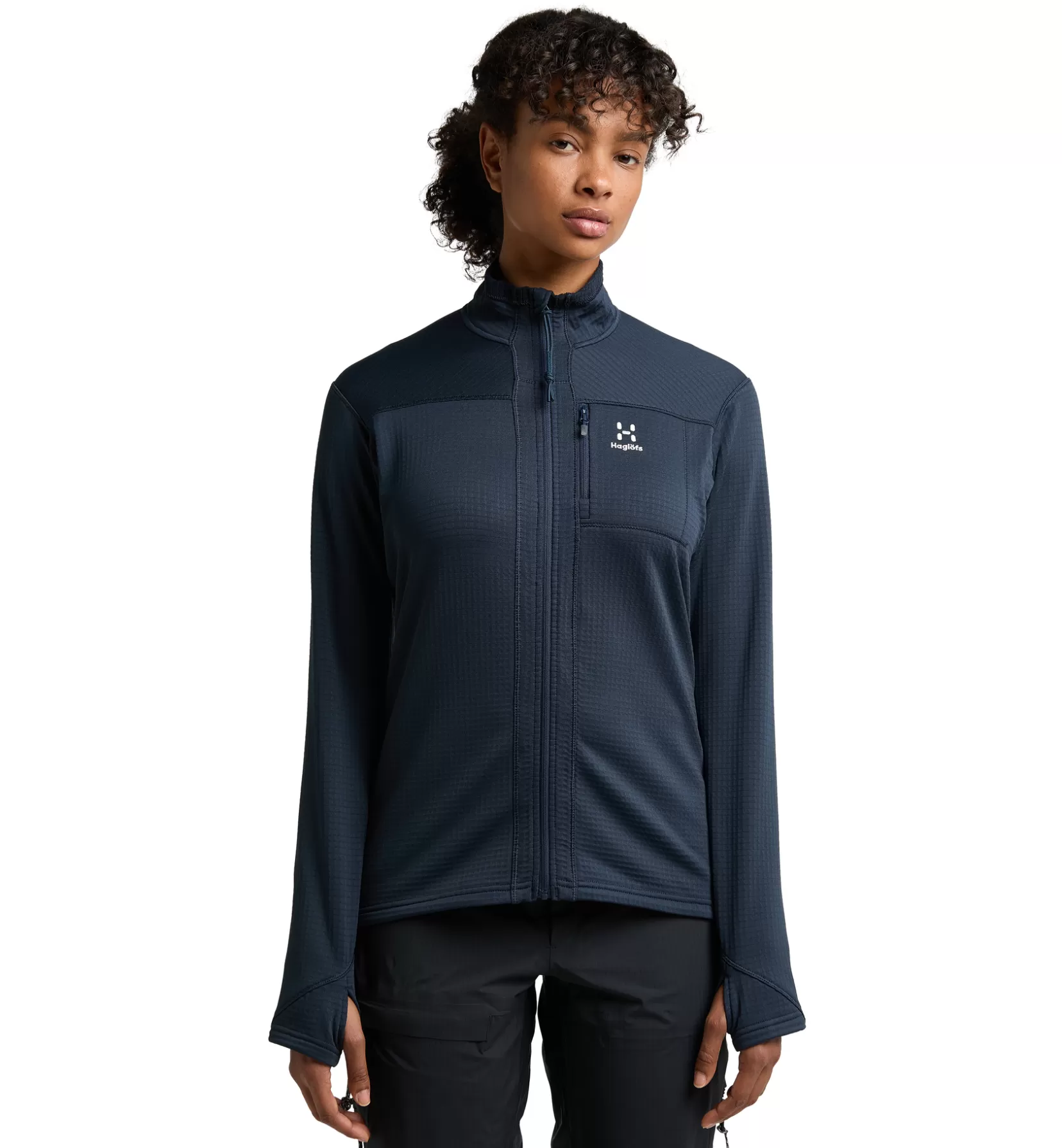Store Haglöfs ROC Spitz Mid Jacket Women Tarn Blue