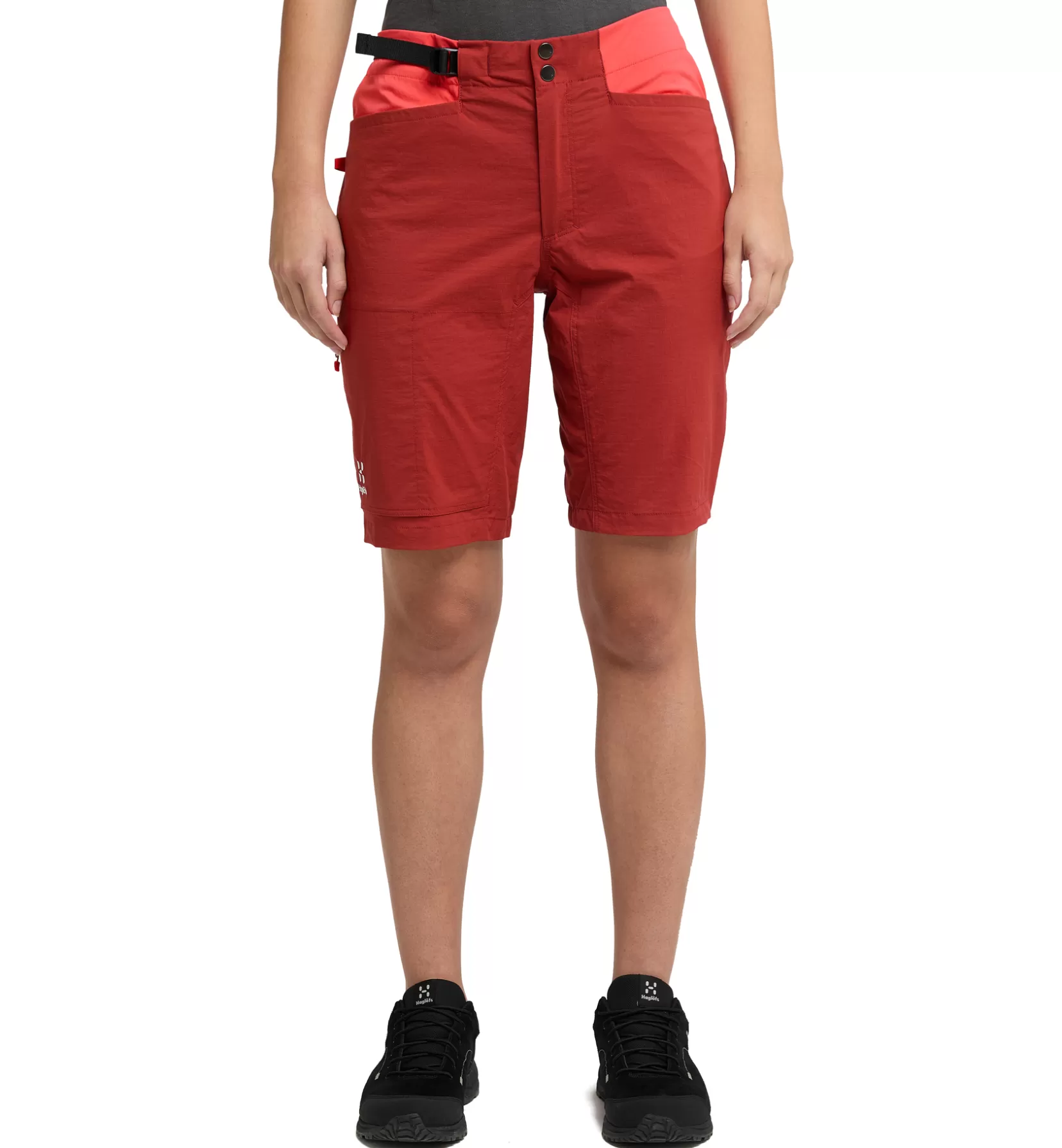 Shop Haglöfs ROC Spitz Shorts Women Corrosion/Poppy red