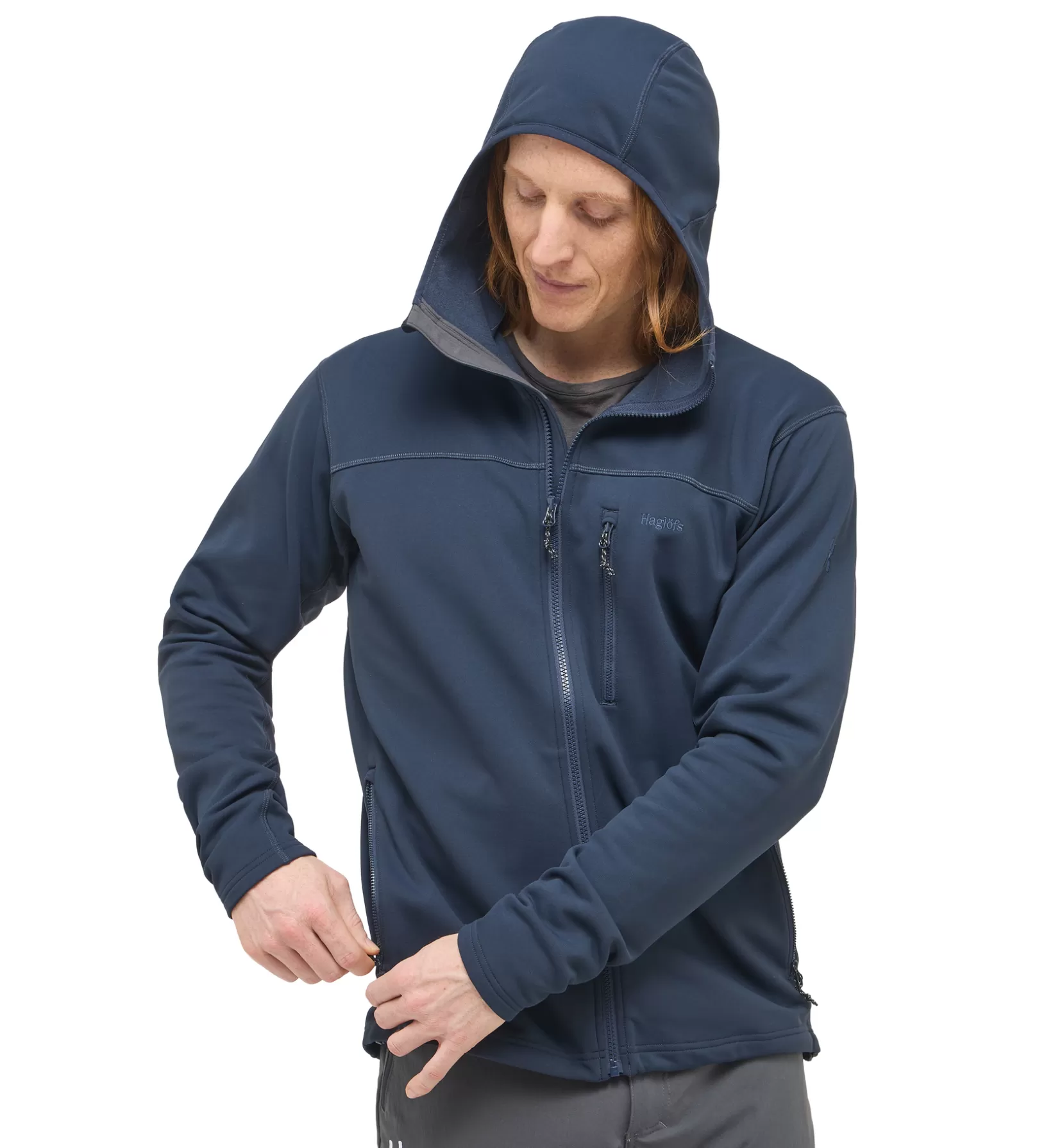 Discount Haglöfs Rosson Mid Hood Men Tarn Blue