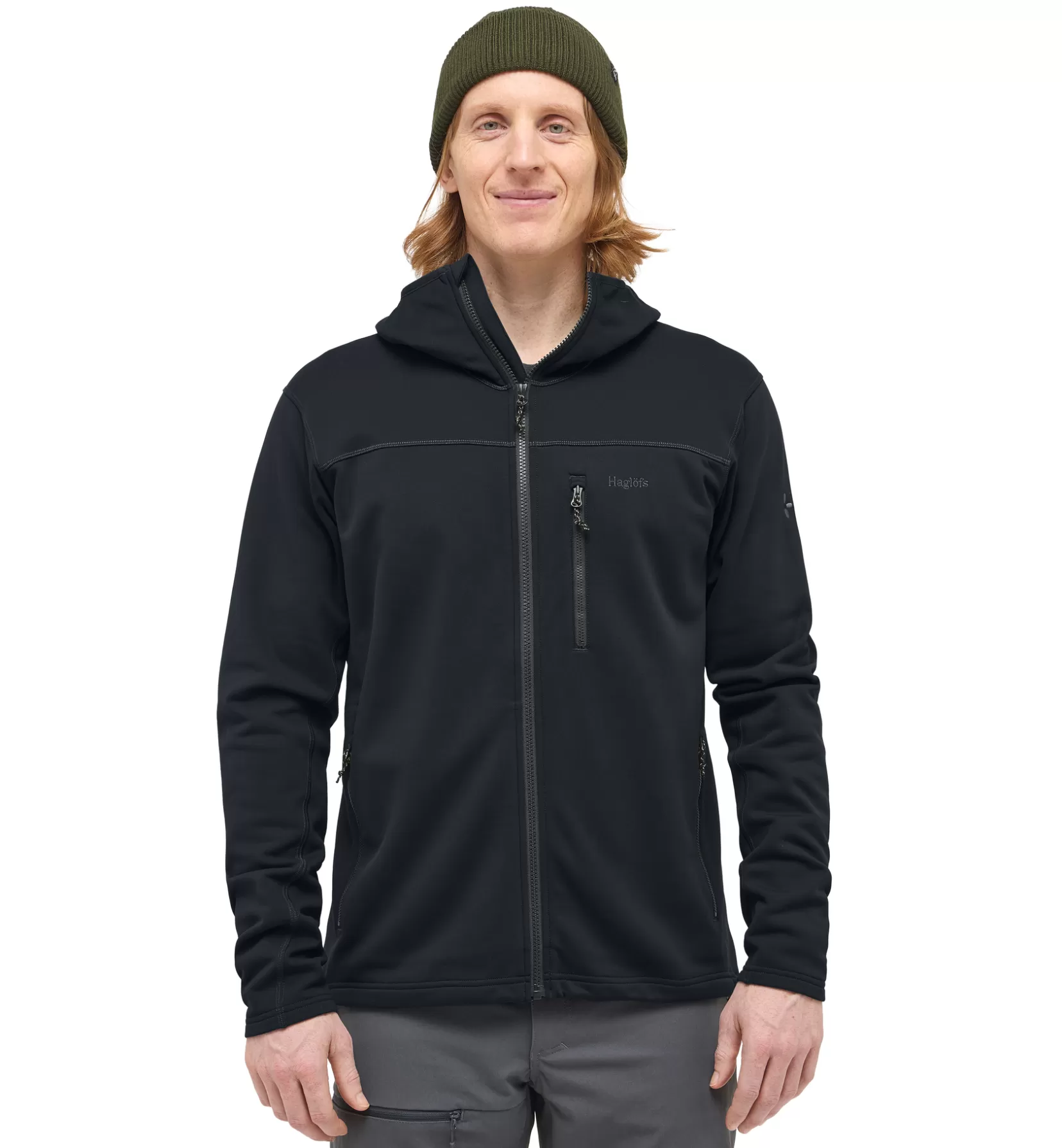 Best Sale Haglöfs Rosson Mid Hood Men True Black