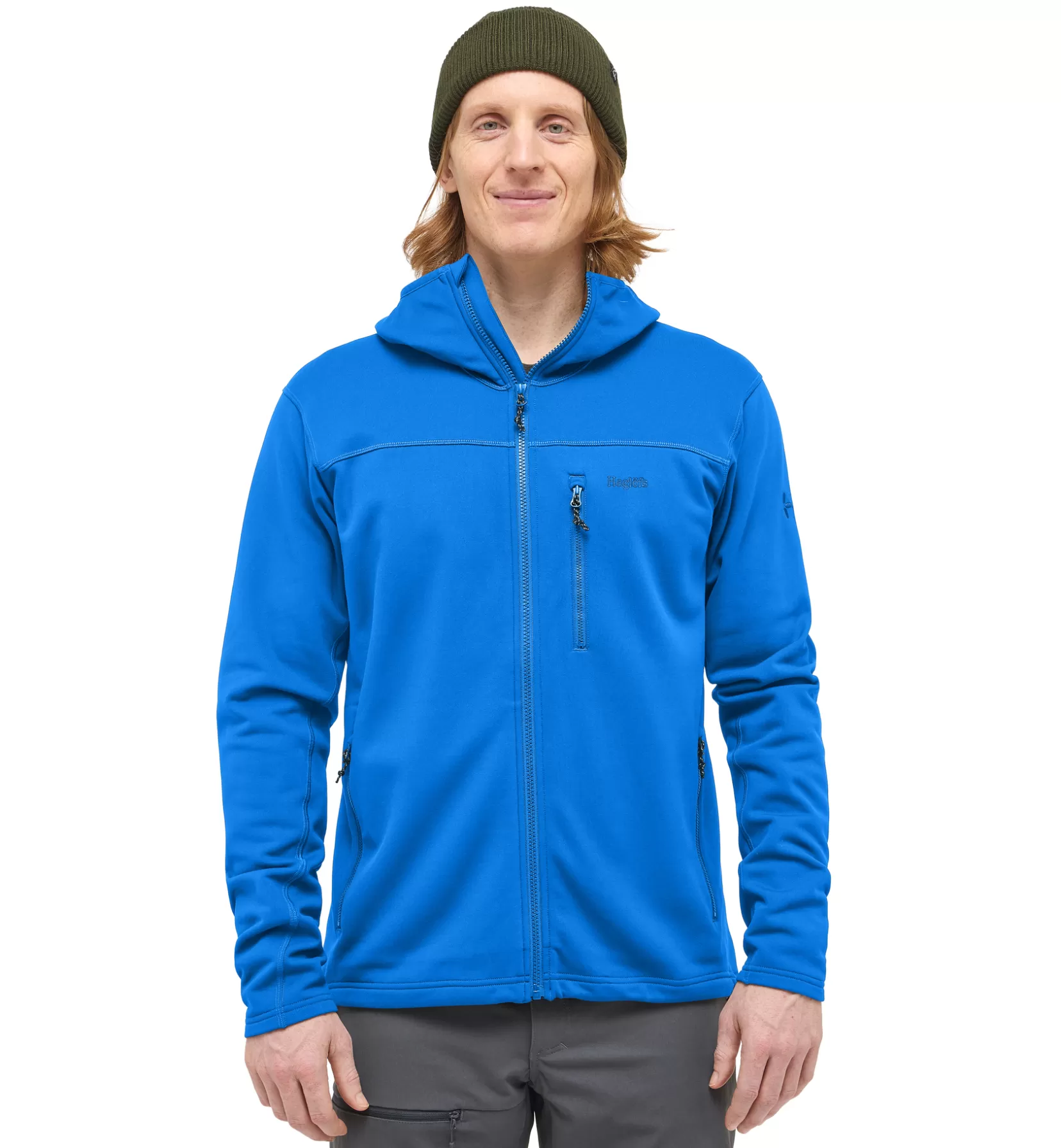 Hot Haglöfs Rosson Mid Hood Men Electric Blue