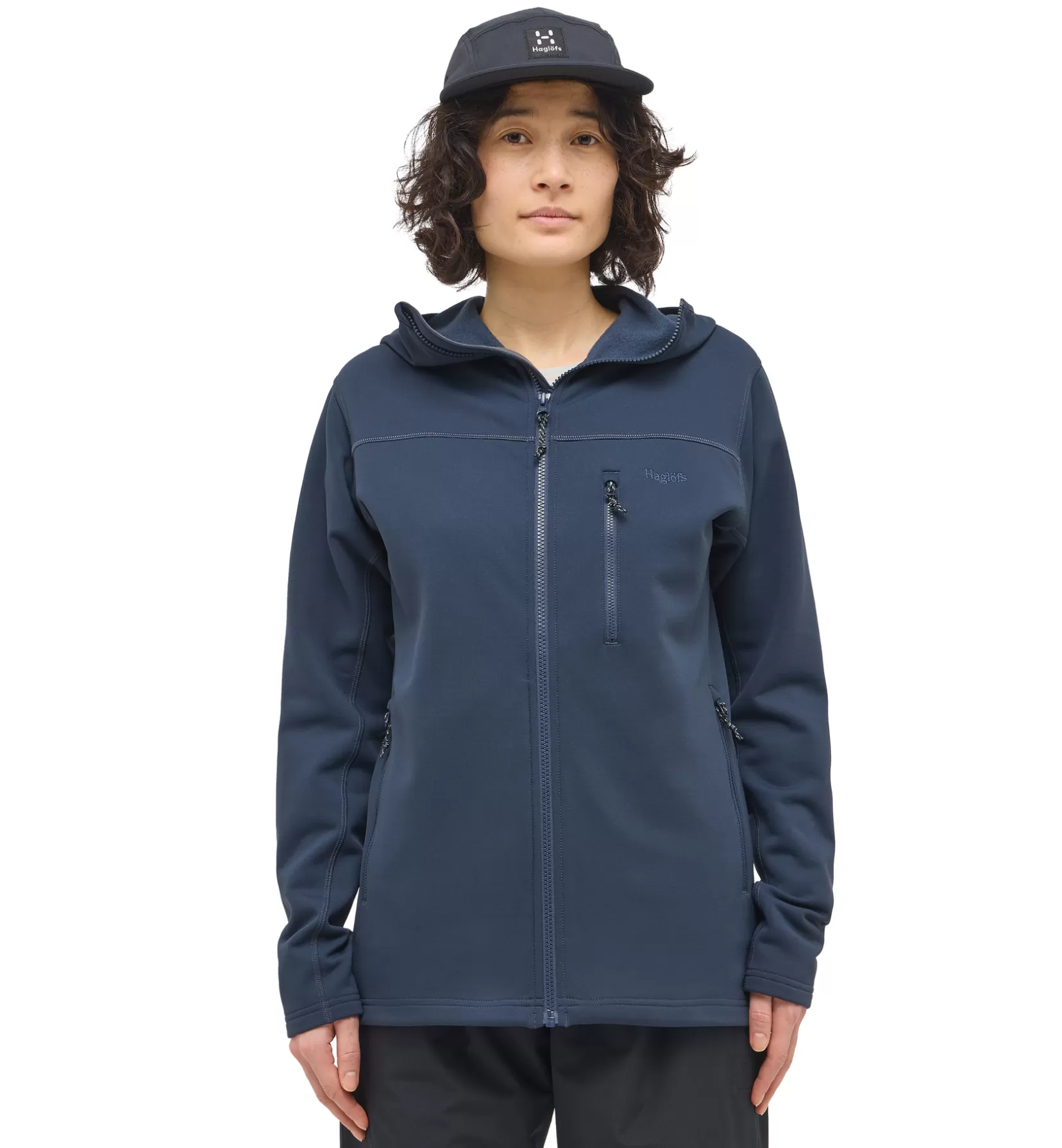 New Haglöfs Rosson Mid Hood Women Tarn Blue