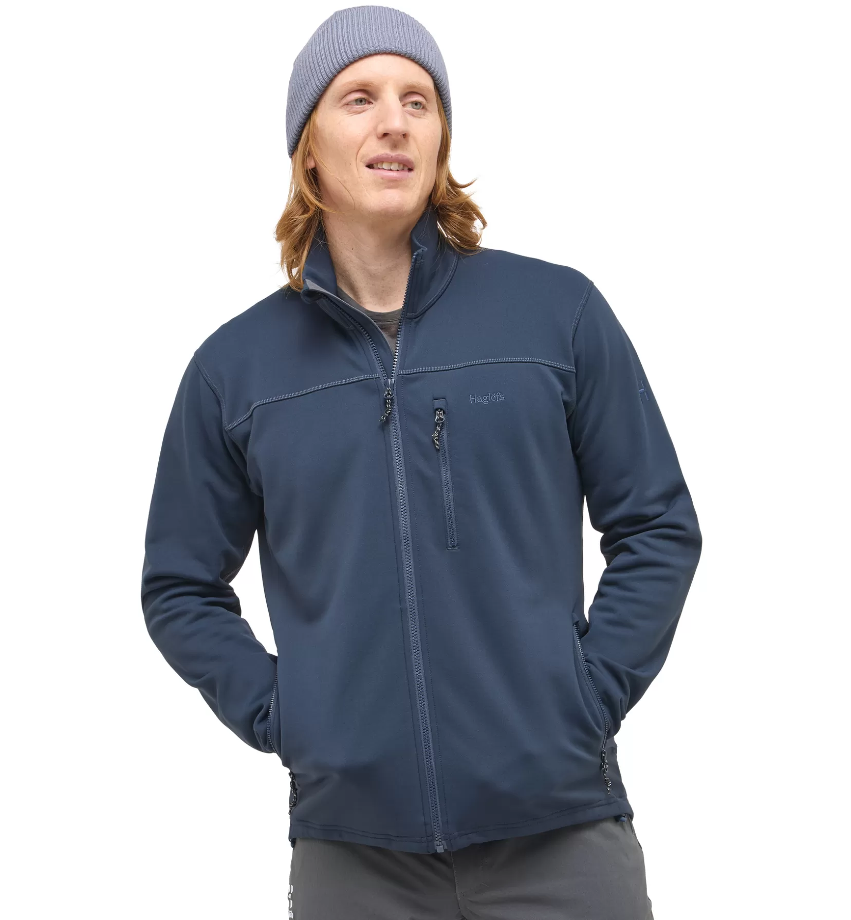 Sale Haglöfs Rosson Mid Jacket Men Tarn Blue