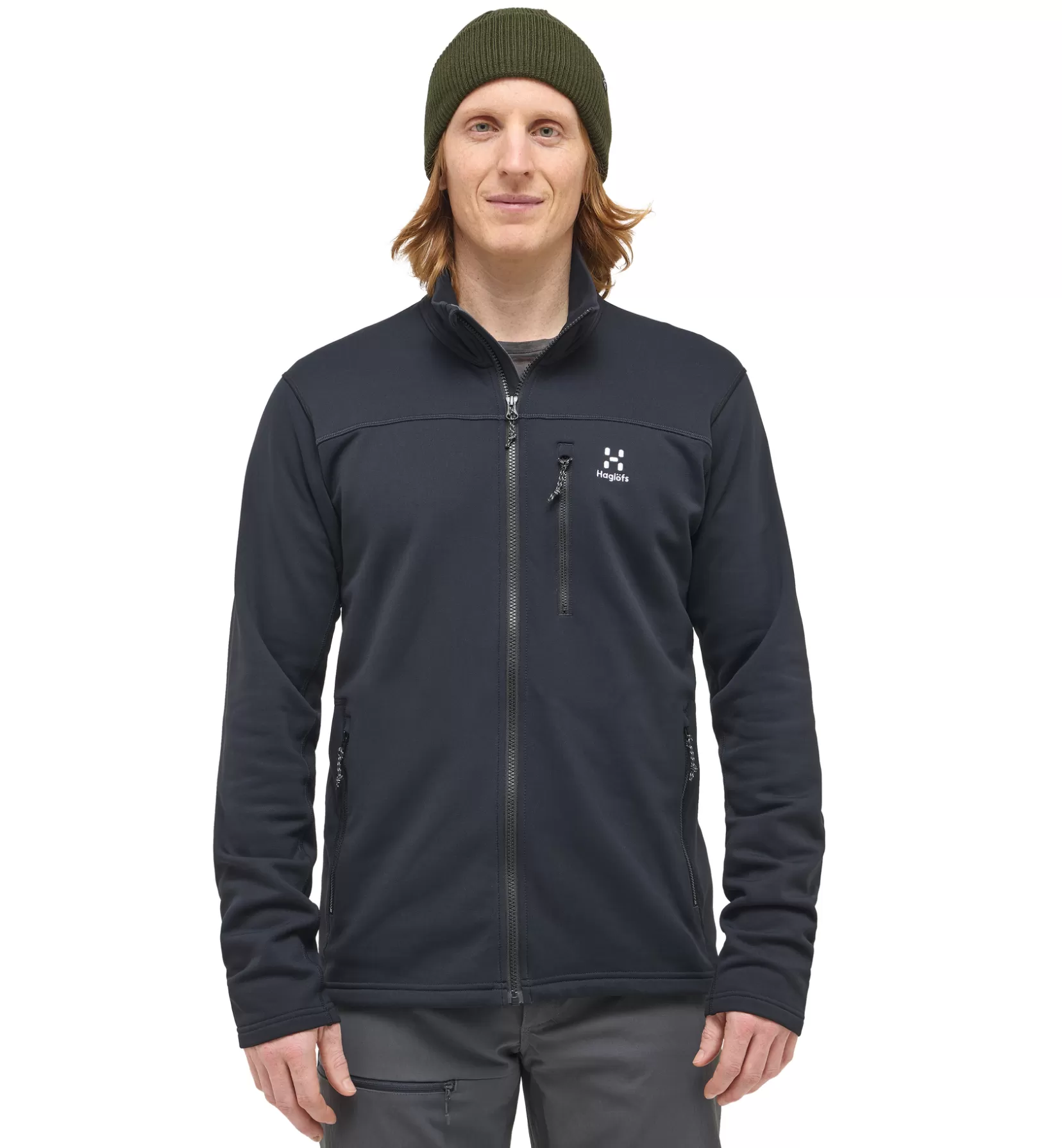 Clearance Haglöfs Rosson Mid Jacket Men True Black