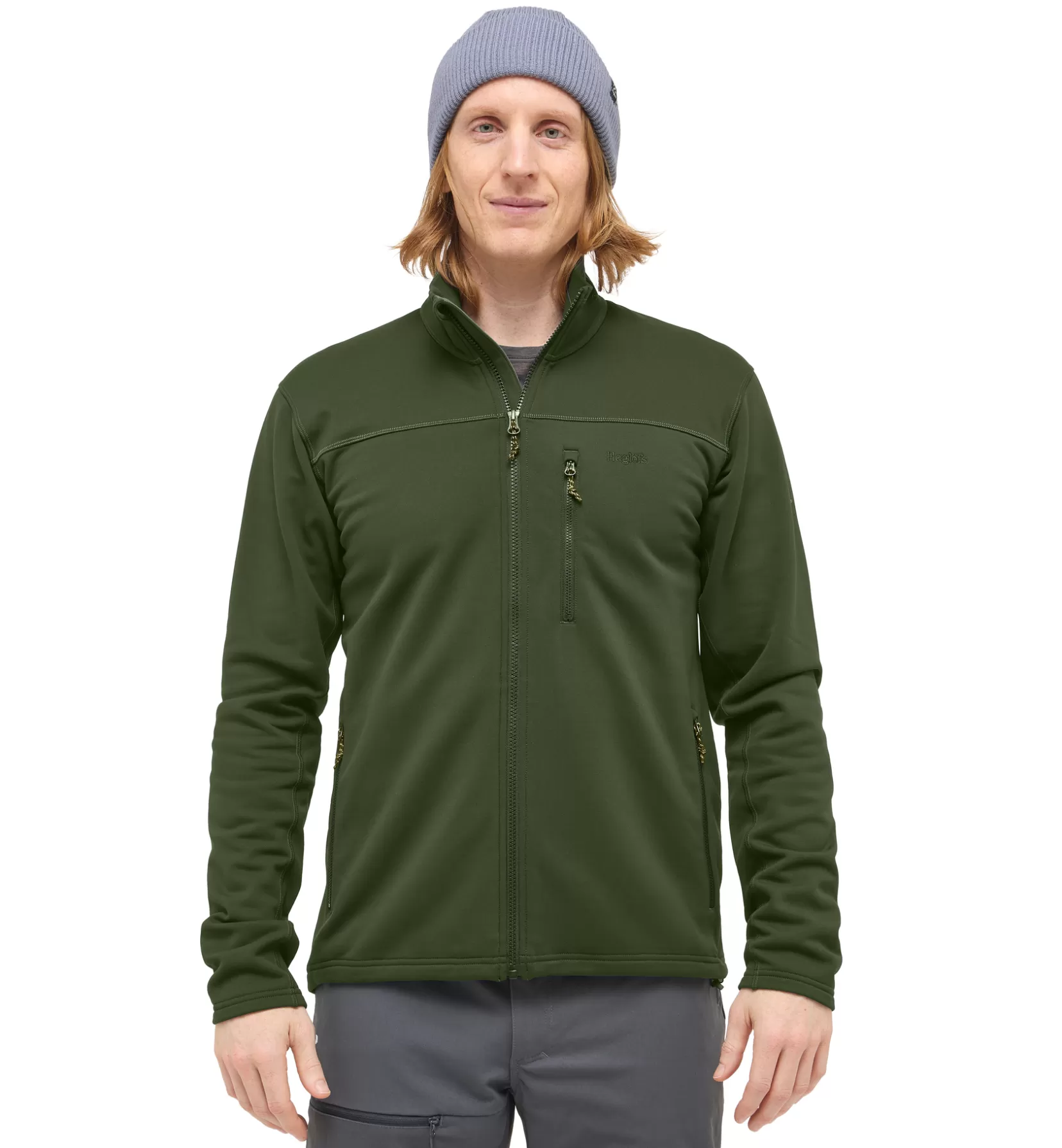 Cheap Haglöfs Rosson Mid Jacket Men Seaweed Green