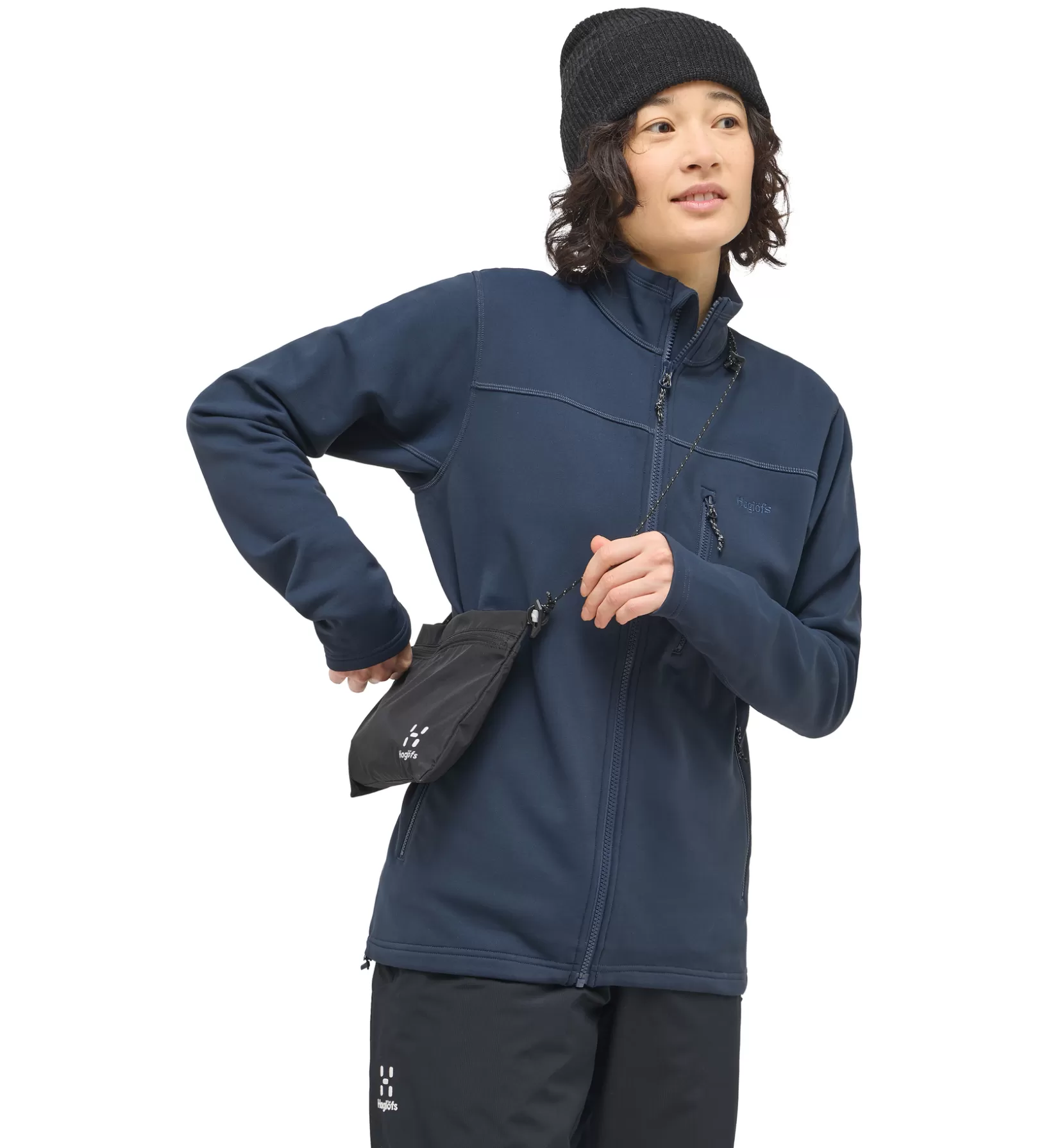 New Haglöfs Rosson Mid Jacket Women Tarn Blue