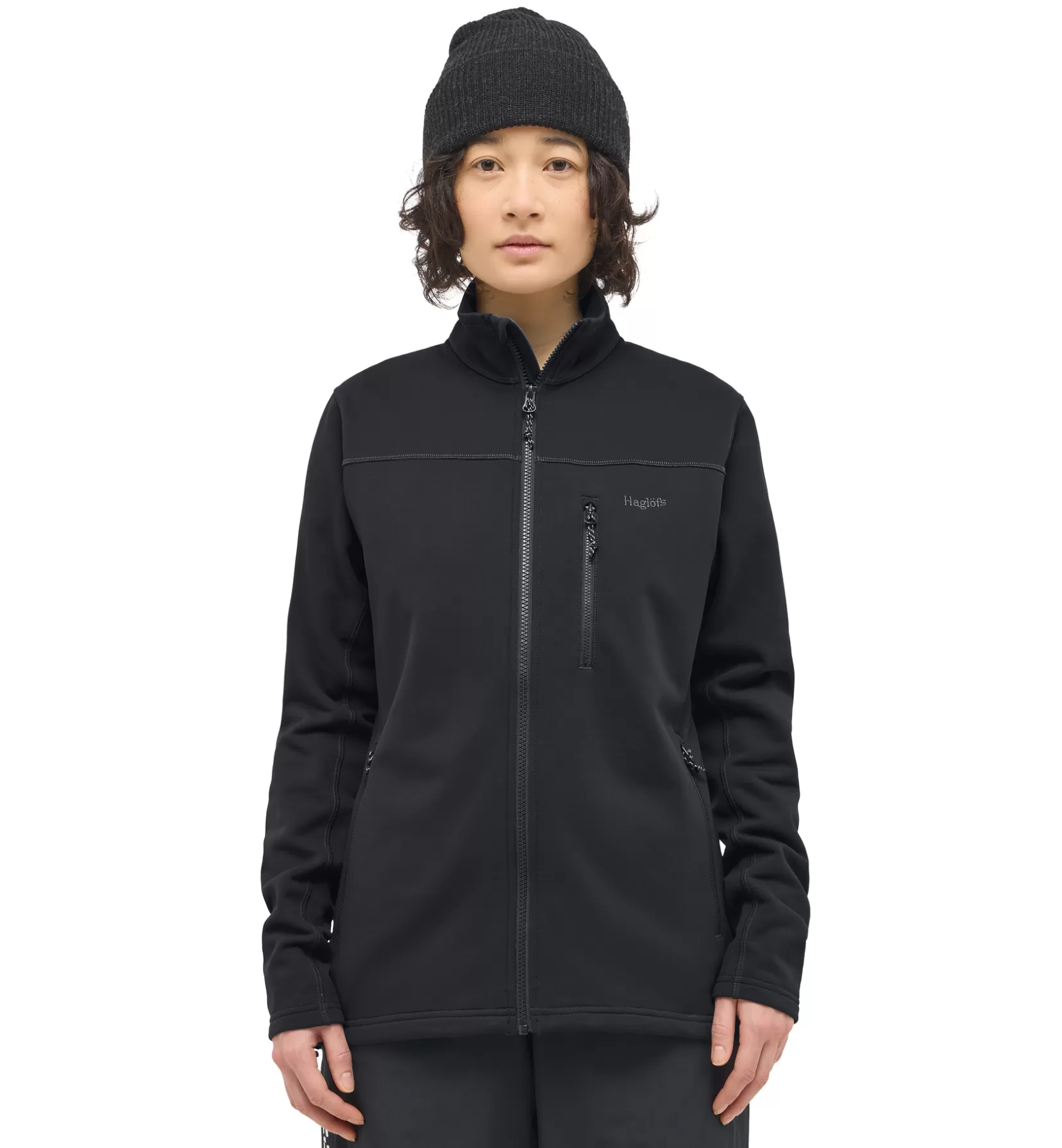 Sale Haglöfs Rosson Mid Jacket Women True Black
